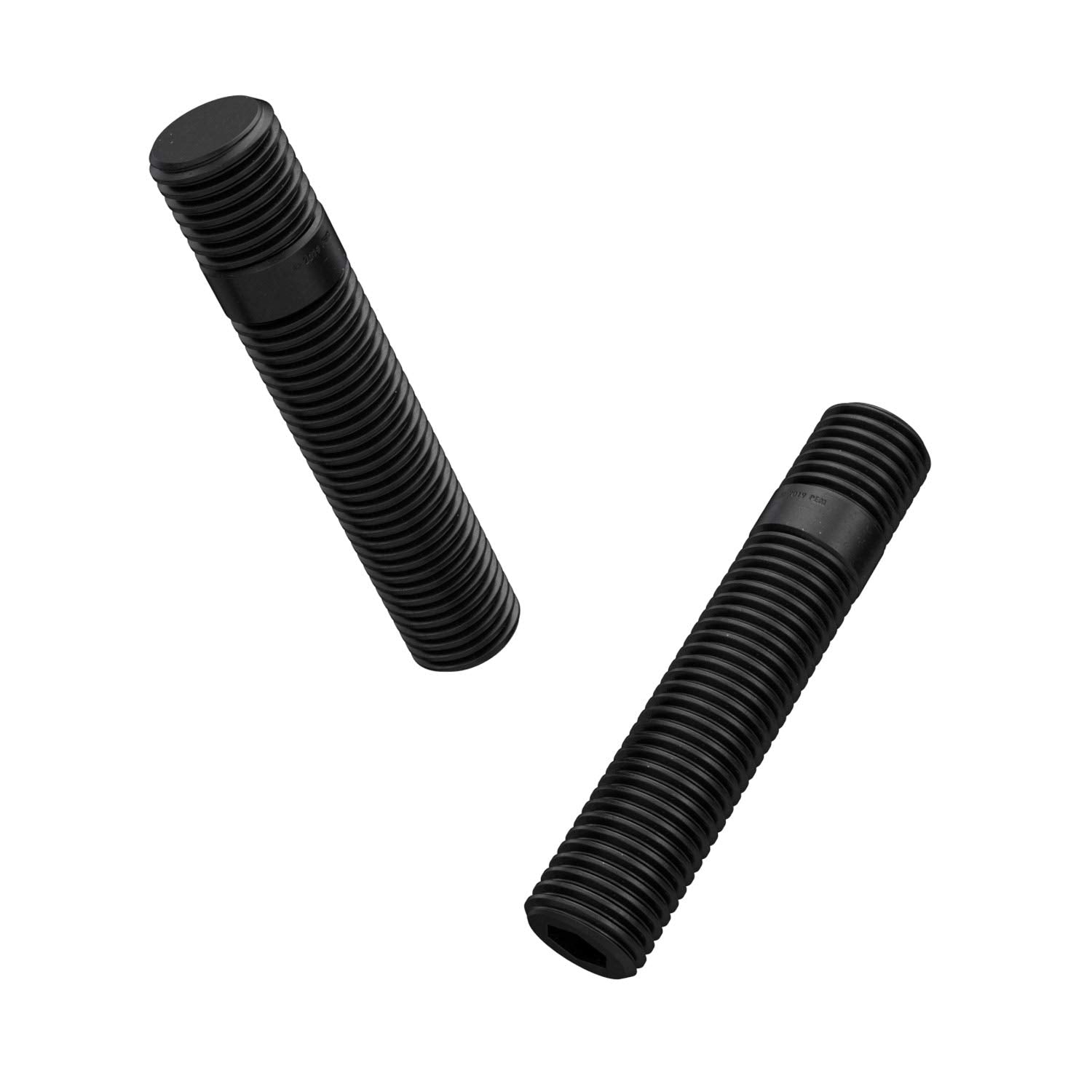 10pcs Extended Black Wheel Stud Conversion - 12x1.5 to 12x1.5, 80mm Total Length, 63mm Shank Length - Compatible with BMW Vehicl
