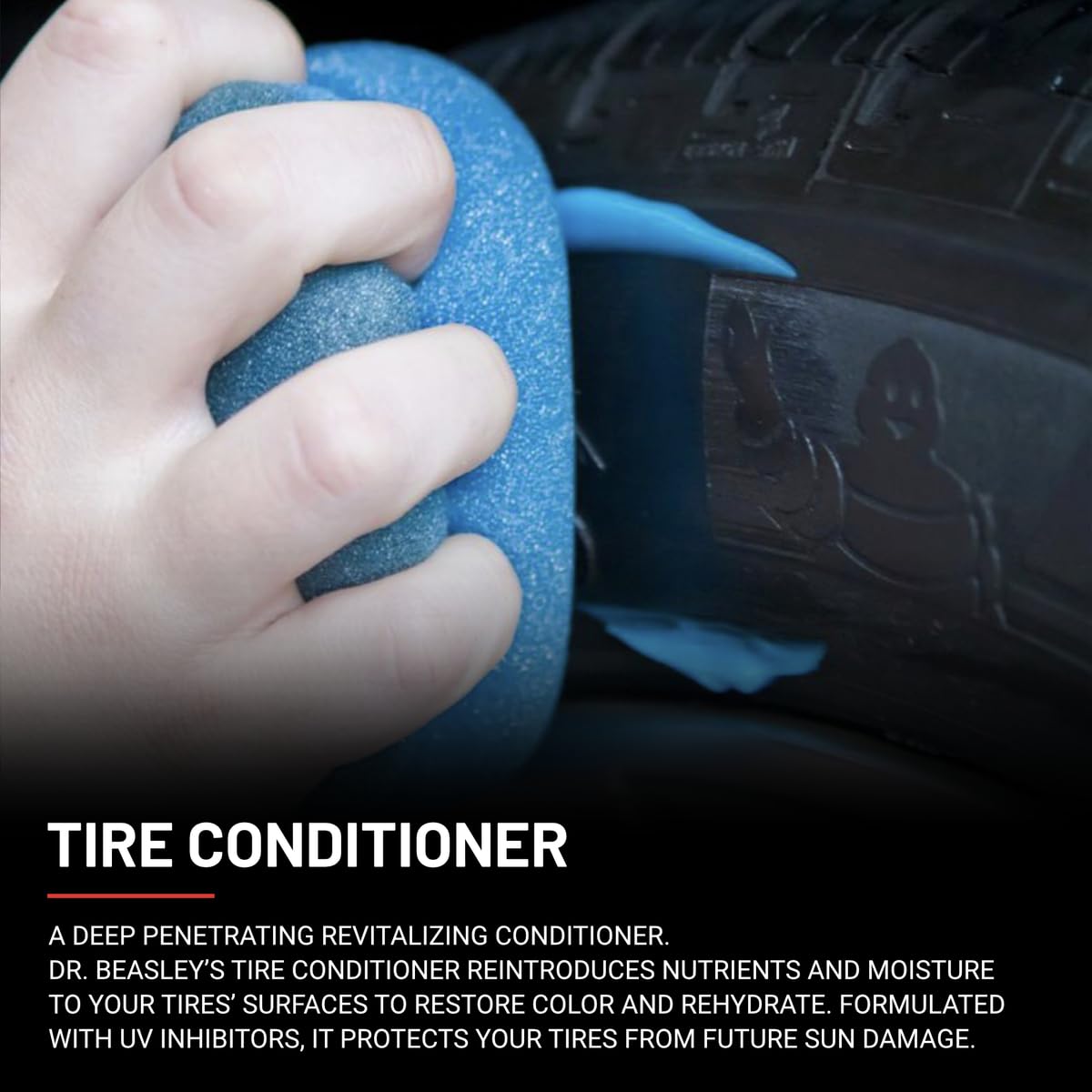 Dr. Beasley'S Tire Conditioner 8 Fl Oz - Keeps Tires Looking New, Prevents Fading & Cracking, Resists Uv, Restores Moisture & Co