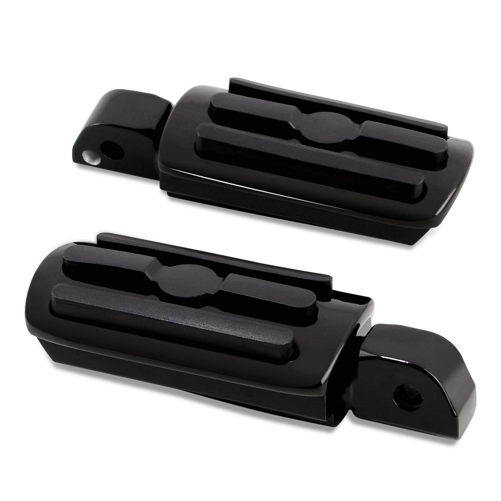 Wowtk Passenger Footpegs Fits For Harley Davidson Softail 2018 2019 2020 2021 2022 2023 Deluxe Fat Boy Heritage Sport Glide Soft