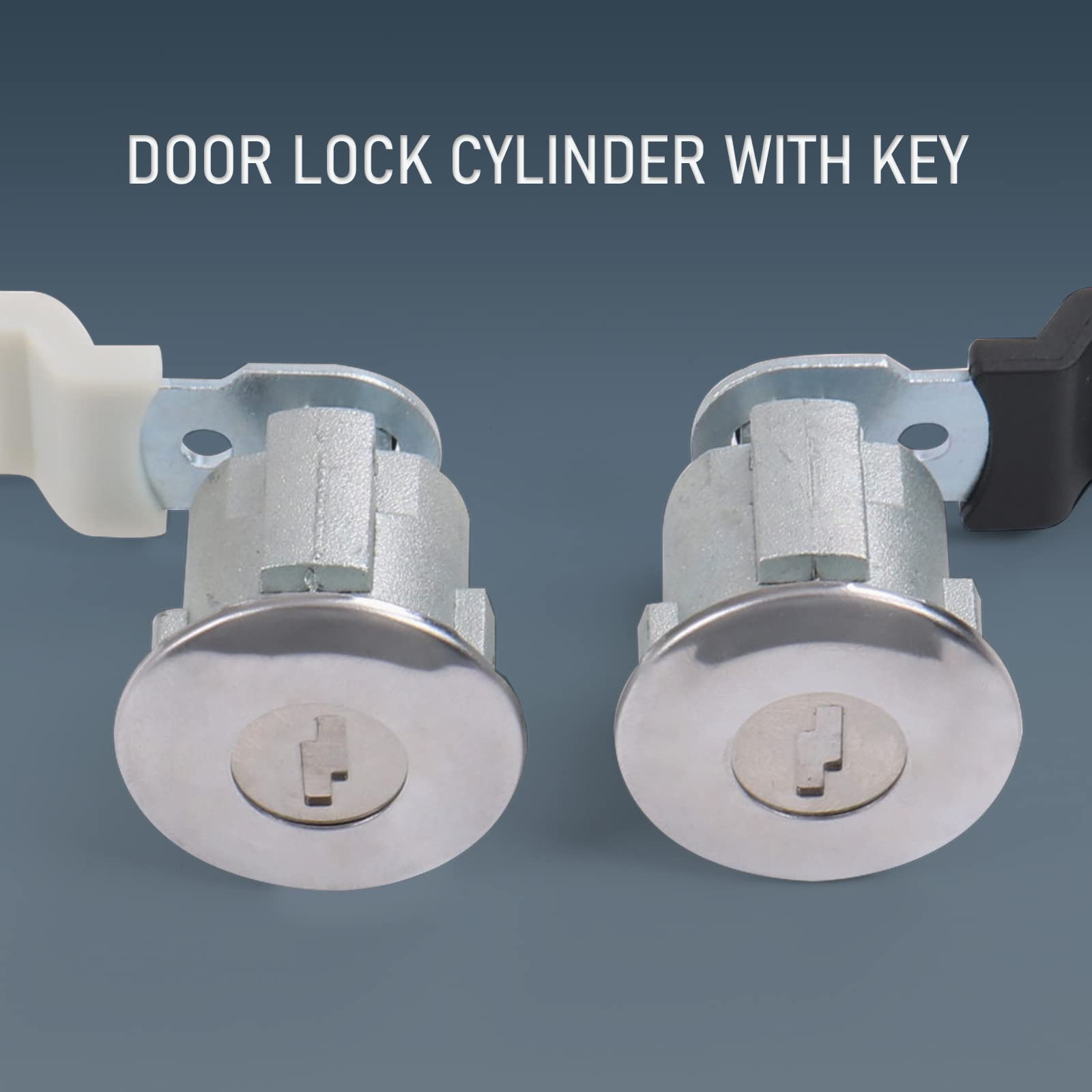 Dicmic Door Lock Cylinder With Key For 1997-2006 Ford E150 E250 E350 F150 F250 F350 Explorer Ranger Replace# Xl2Z7821990Ac, F87Z