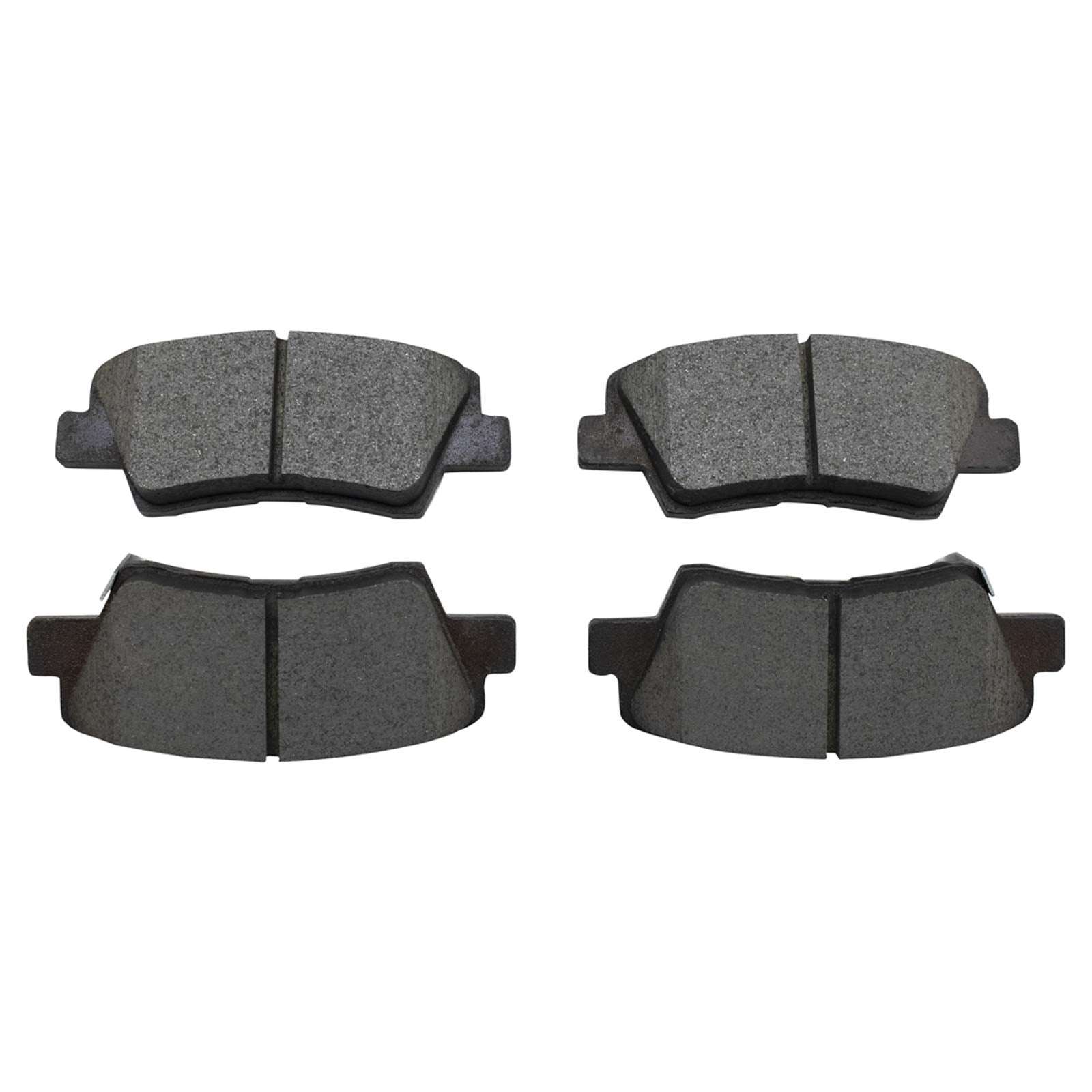 TRQ Rear Brake Pads Ceramic Compatible with 2010-2011 Hyundai Azera 2009-2010 Sonata 2007-2009 Kia Amanti 2010-2013 Soul