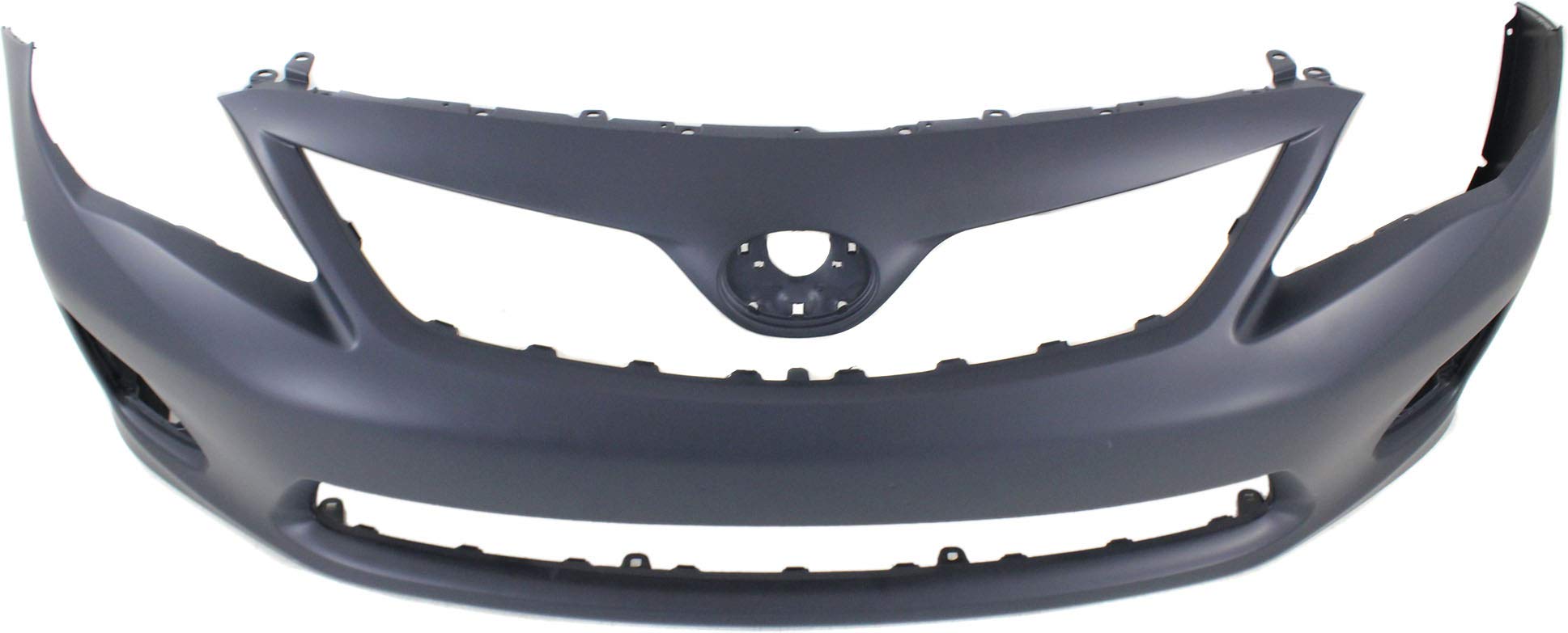 Garage-Pro Front Bumper Cover Kit Compatible With 2011-2013 Toyota Corolla Primed Direct Fit