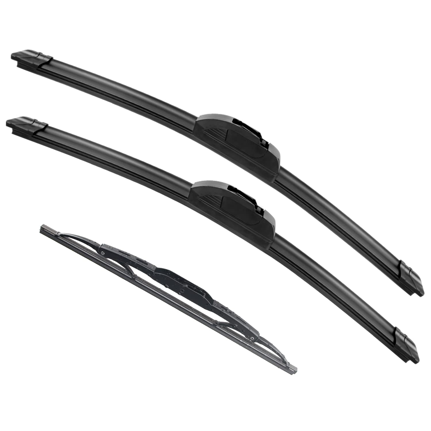 Emithsun Oem Quality Premium All-Season Windshield Wiper Blades Replacement For Lexus Rx300 1999-2003,Easy Diy Install 24+21+16(Set Of 3)