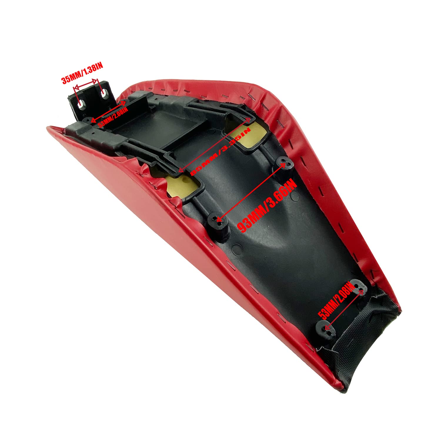 Motorcycle Flat Tall Foam Seat For Crf50 90Cc 110Cc 125Cc 140Cc 150Cc 160Cc Xr 50 Ssr Trail Dirt Pit Bike Off Road Motocross Mot