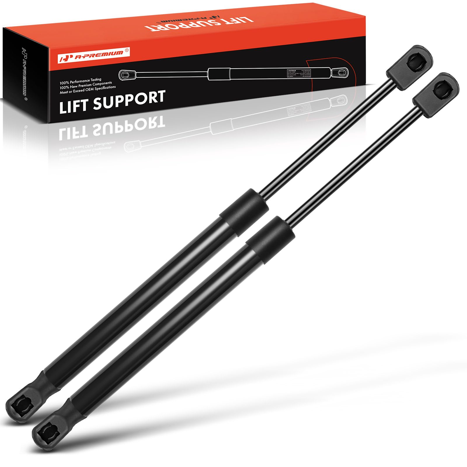 A-Premium Front Hood Lift Supports Compatible With Infiniti Q50 2014-2019 From 11/2014, 1St Design Sedan 2-Pc