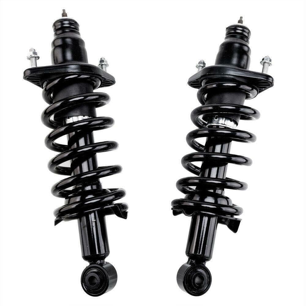 KAX Rear Quick Struts for Honda CR-V 2007 2008 2009 2010 2011 Rear Shocks Complete Struts Assembly with Coil Spring Set of 2, Re