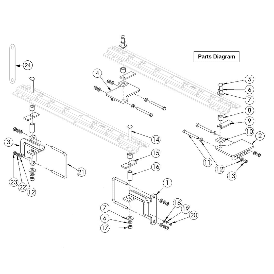 Husky Towing 33073 Ram 3500 All 13-17 Install Kit