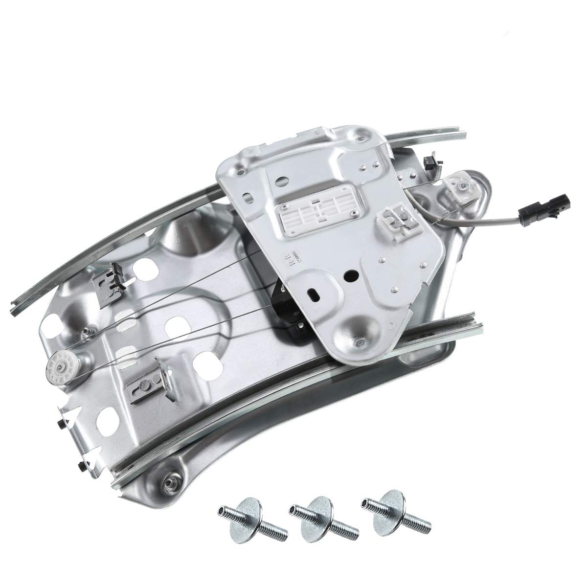 YHTAUTO Rear Power Window Regulator Passenger Side with 2-Pin Motor Assembly for Chrysler Sebring 1996-2006, Convertible Only