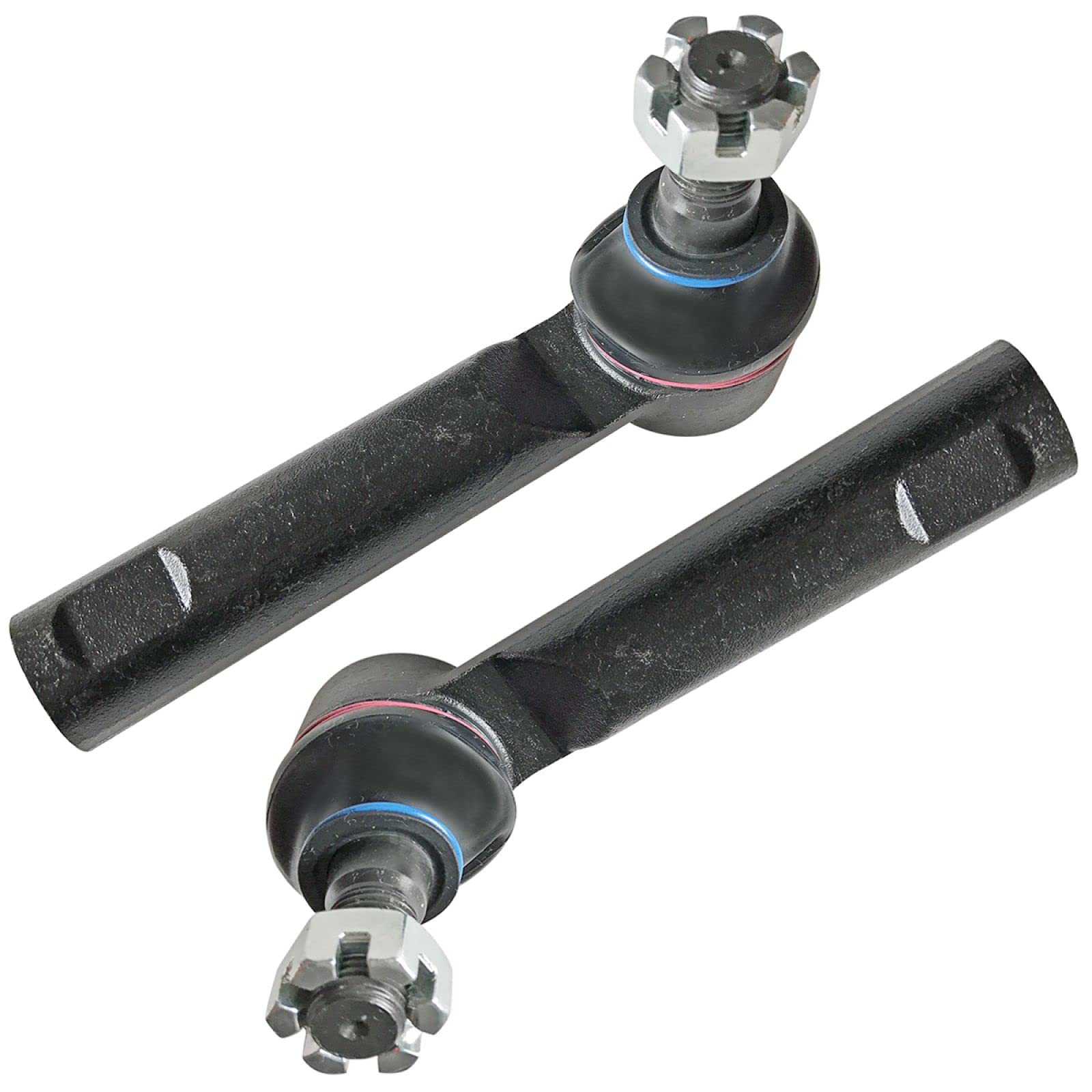 TRQ Front Outer Tie Rod Set Compatible with 2010-2022 Lexus GX460 Toyota 4Runner 2010-2014 FJ Cruiser 2005-2022 Tacoma