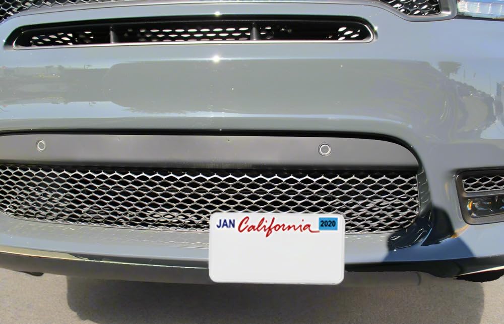 Sto N Sho Front License Plate Bracket Compatible With 2021-2024 Dodge Durango/2018-2020 Dodge Durango With Srt Front End With Adaptive Cruise (Sns137A)