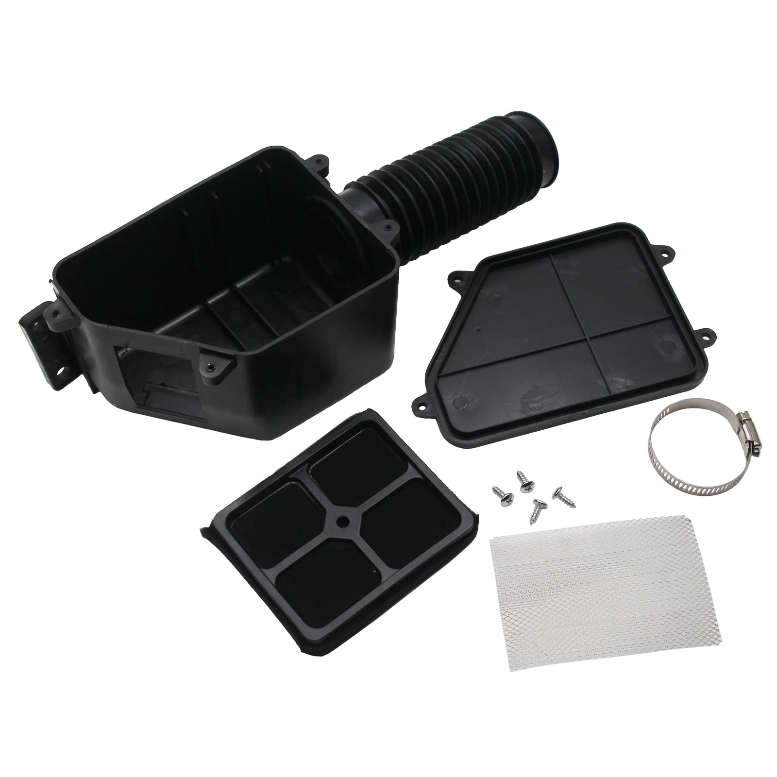 44Mm Air Filter Box Intake Cleaner For Gy6 150Cc Atv Go Kart Scooter Moped Quad