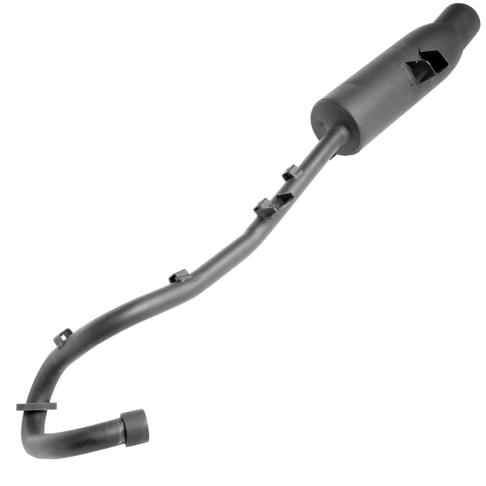 Caltric Exhaust Muffler with Pipe for Honda TRX300FW 1988-1991 4X4