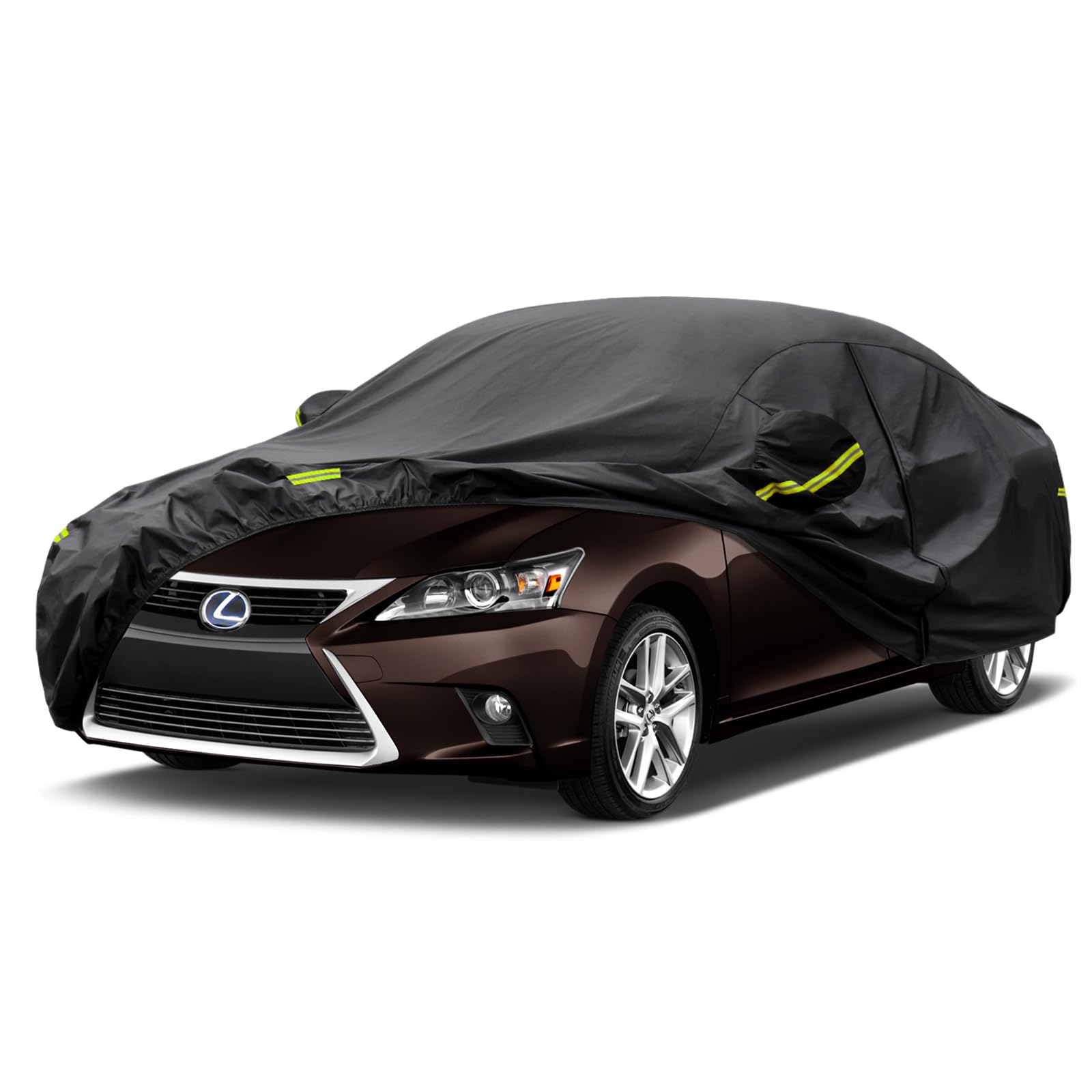 Kaugung 7 Layers Car Cover Custom Fit Lexus Ct-Series (2011-2025), Waterproof All Weather Resistant Outdoor Indoor Sun Rain Dust