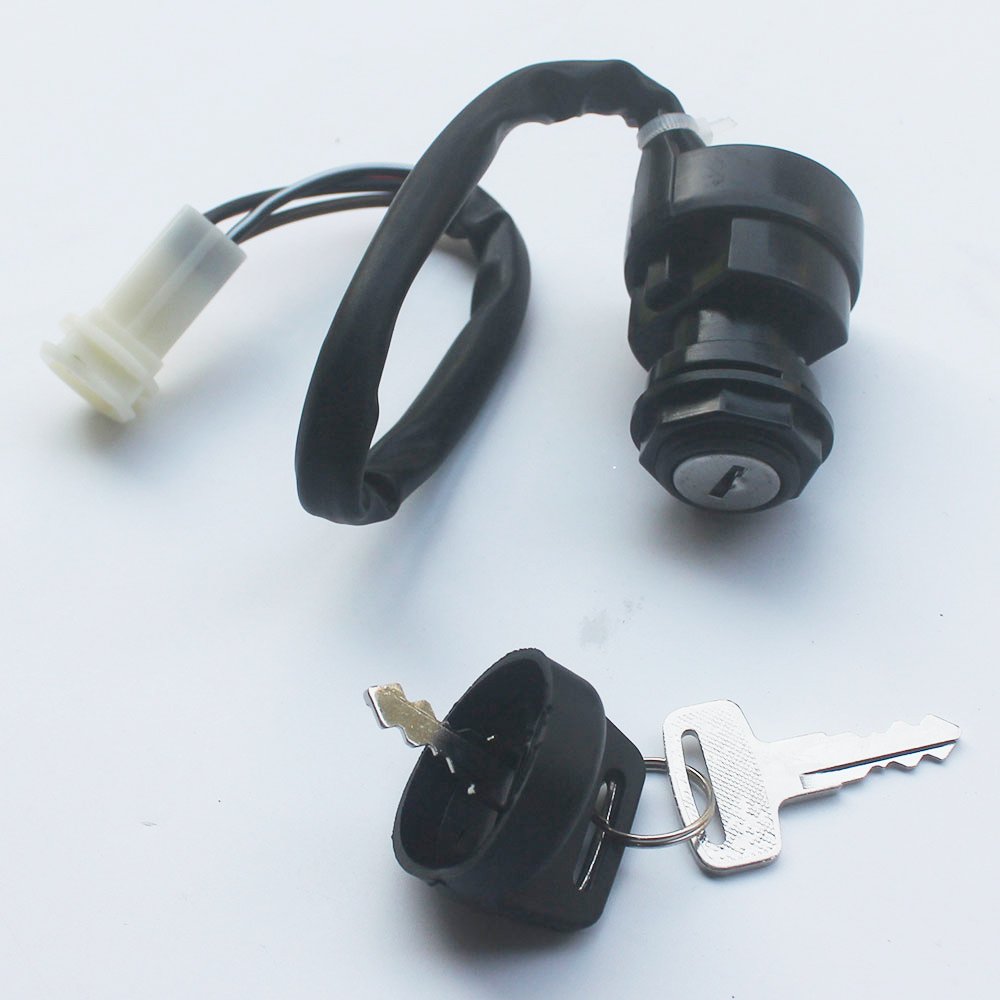 Kipa Key Ignition Switch For Yamaha Moto 4 Yfm 225 250 350 Atv 1986-1994 Big Bear 350 Yfm350 4Wd 1990-1994 Yfm350 Warrior 1987-1