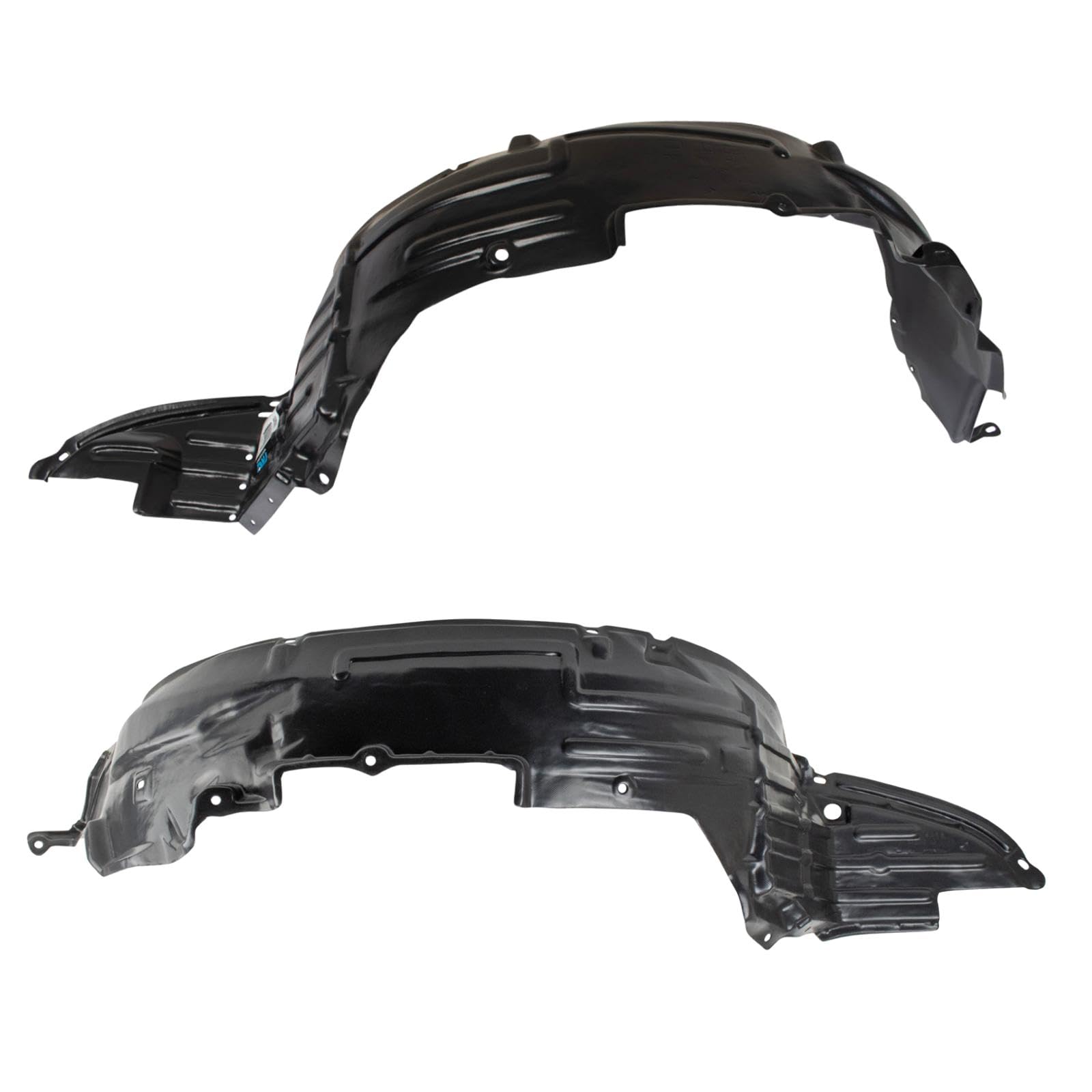 Trq Inner Fender Liner Set Compatible With 2006 Nissan Altima Ni1249115 Ni1250113