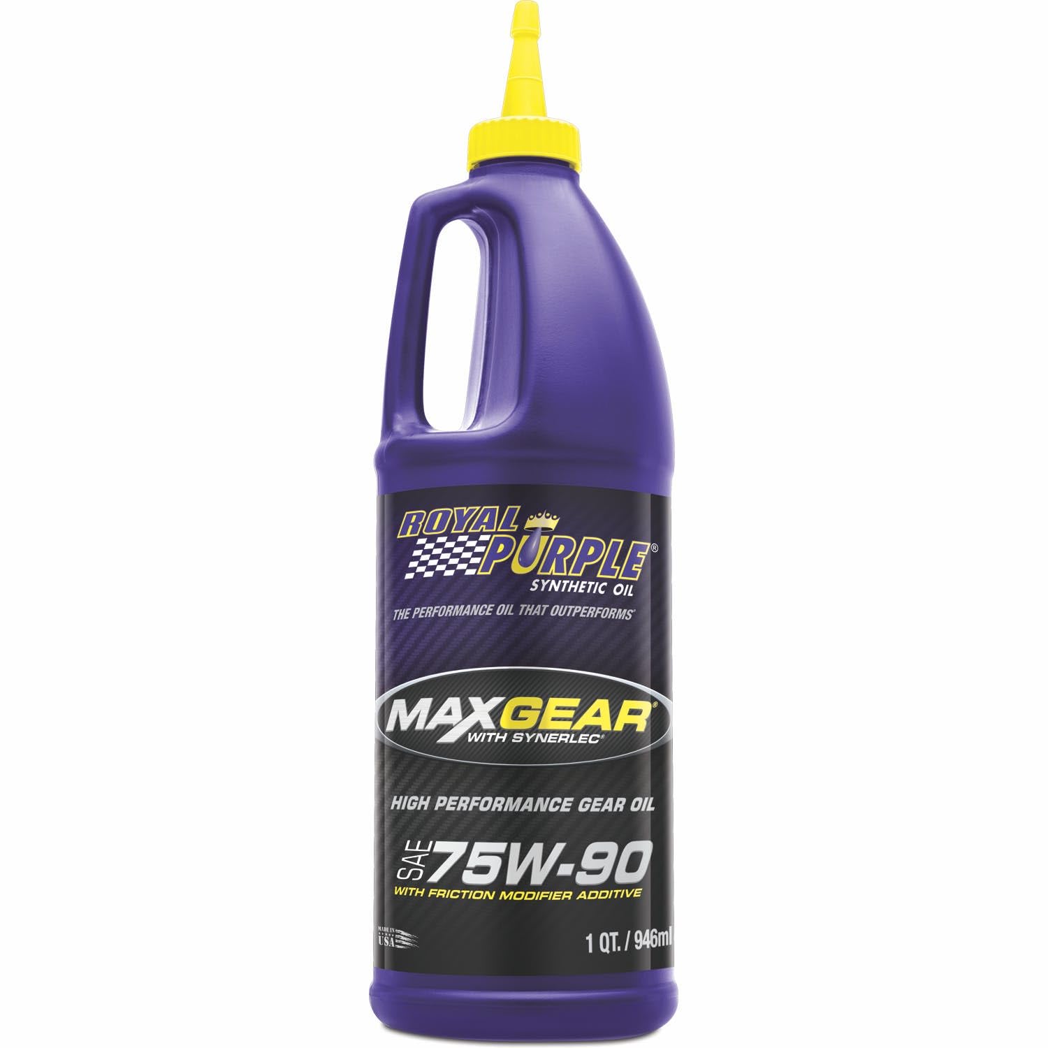 Royal Purple 01300 Max Gear Ultra-Tough High Performance Synthetic Gear Oil 75W-90-1 qt (Case of 2)