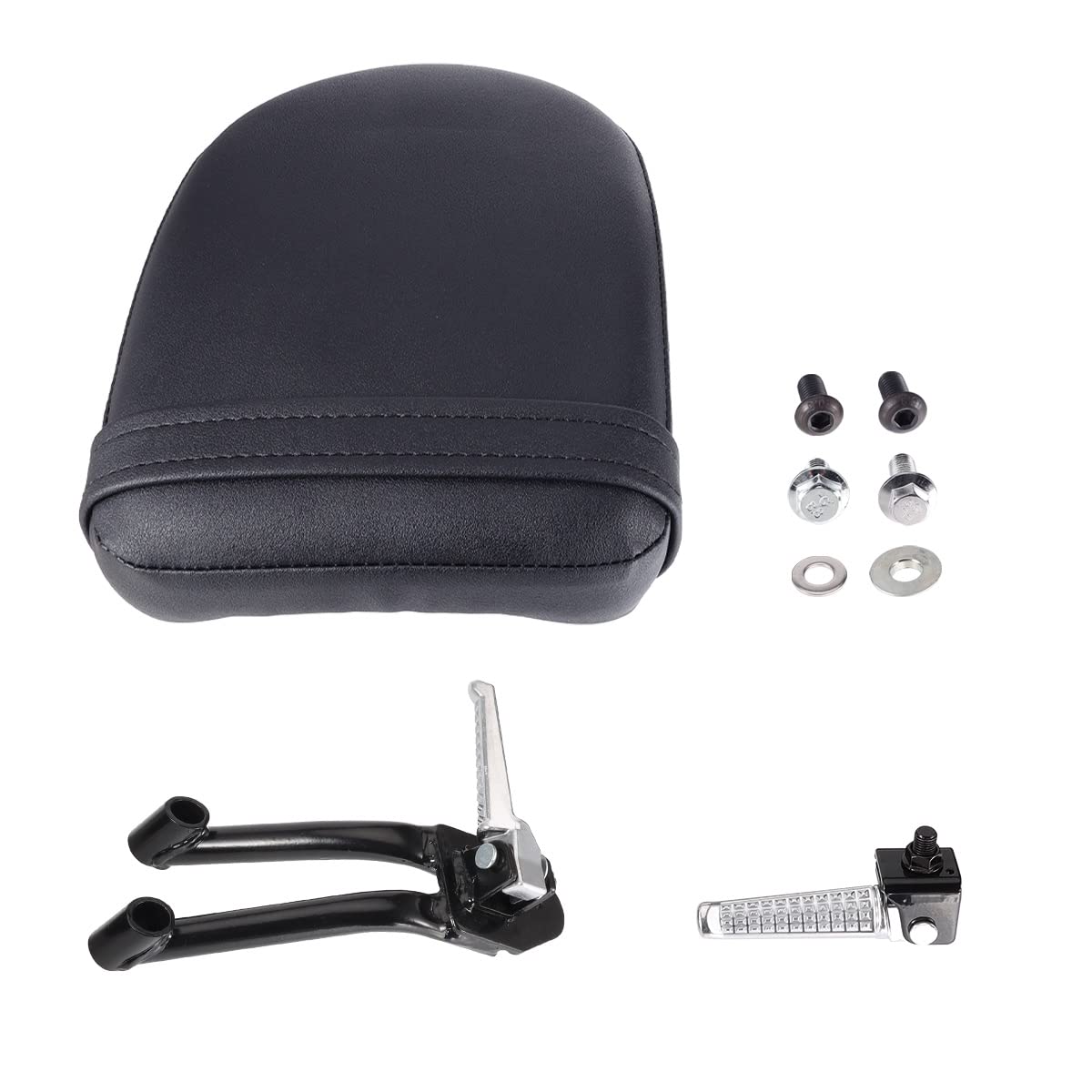 Fiasrac Rear Passenger Seat And Foot Pegs Kit For Honda Cmx 300 Cmx 500 Compatible With Honda Rebel 2017 2018 2019 2020 2022