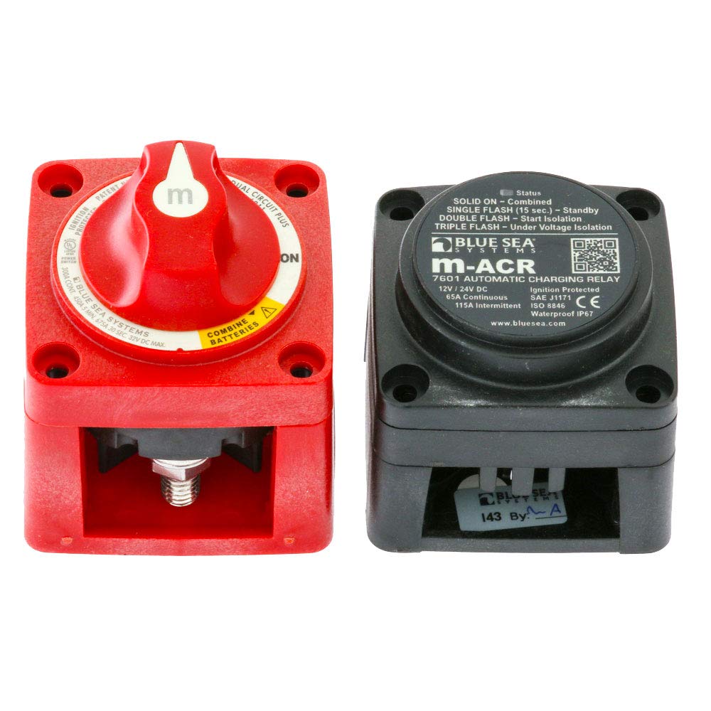 Blue Sea Systems Add-A-Battery Kit, 65A, Display Pack