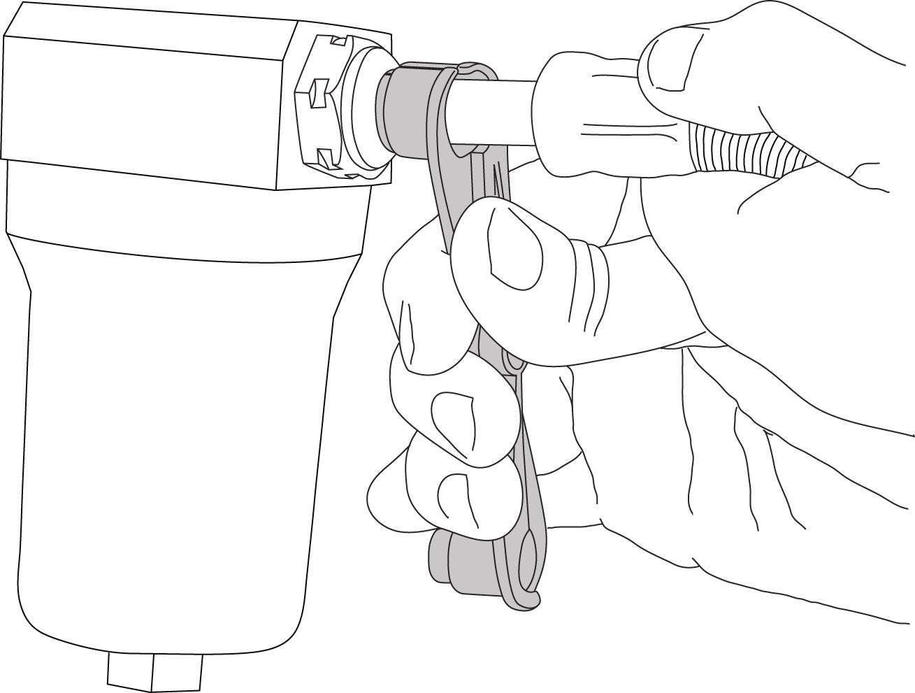 Oil Cooler Line Scissors