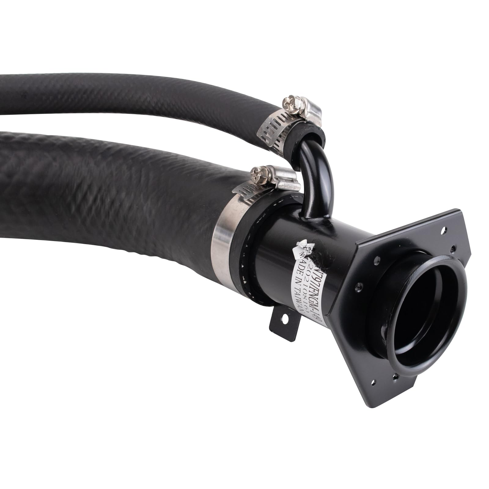 Trq Fuel Tank Filler Neck Black Compatible With 2002-2003 Cadillac Escalade 2000-2003 Chevrolet Tahoe Gmc Yukon