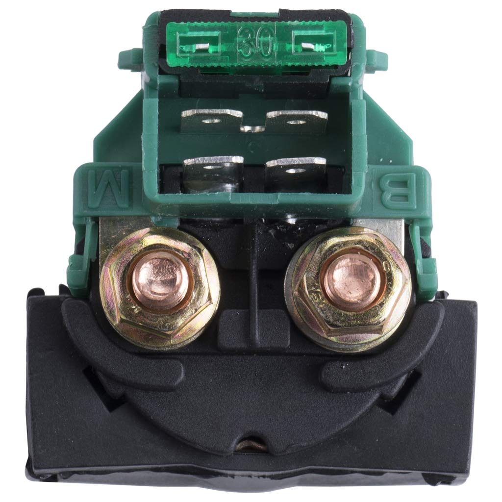 CNCMOTOK Starter Relay Solenoid for Kawasaki Bayou 220 KLF220 1988-2002 Bayou 250 KLF250 2003-2010 KLX650 1993-1996 Vulcan 800 1