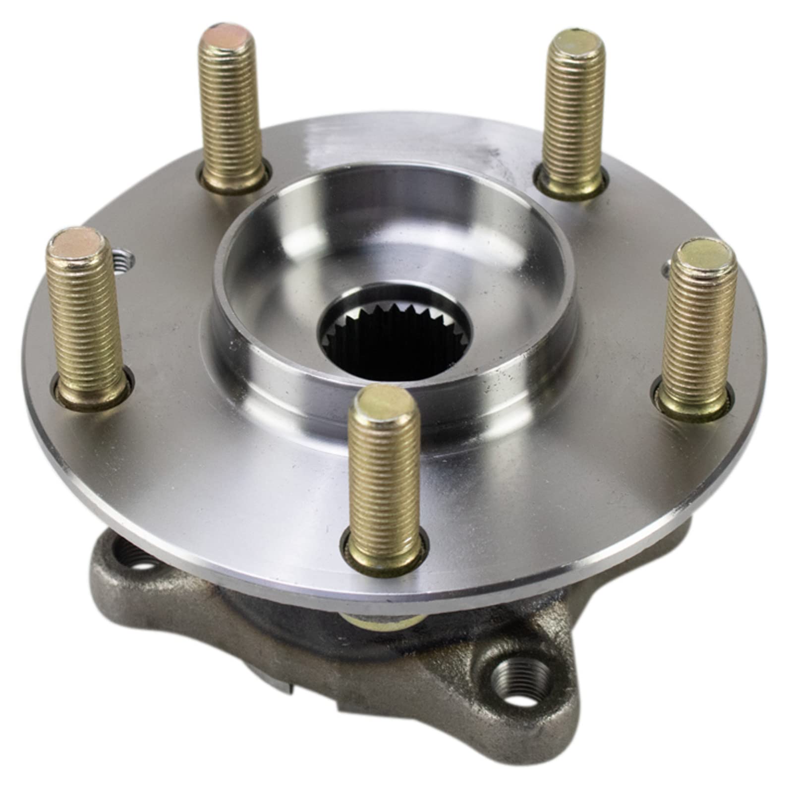 TRQ Rear Wheel Hub Bearings Assembly Set for 2016-2021 Mazda CX-3, Steel, Driver & Passenger Side, Model BHA34728