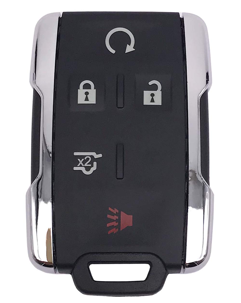Smart Key Fob Shell Case Fits For Gmc Yukon Sierra 1500 Chevrolet Suburban Tahoe Keyless Entry Remote Control Car Key Fob Cover
