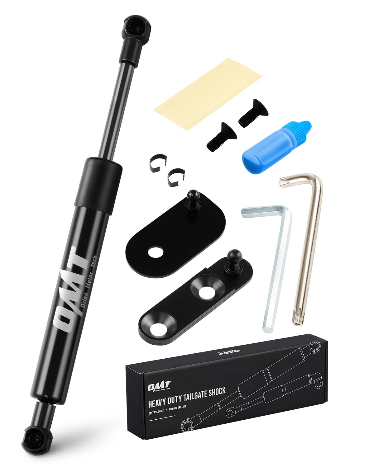 Orion Motor Tech Truck Tailgate Assist, Pickup Tailgate Lift Assist Compatible With 2019 2020 2021 2022 2023 2024 2025 Ford Rang