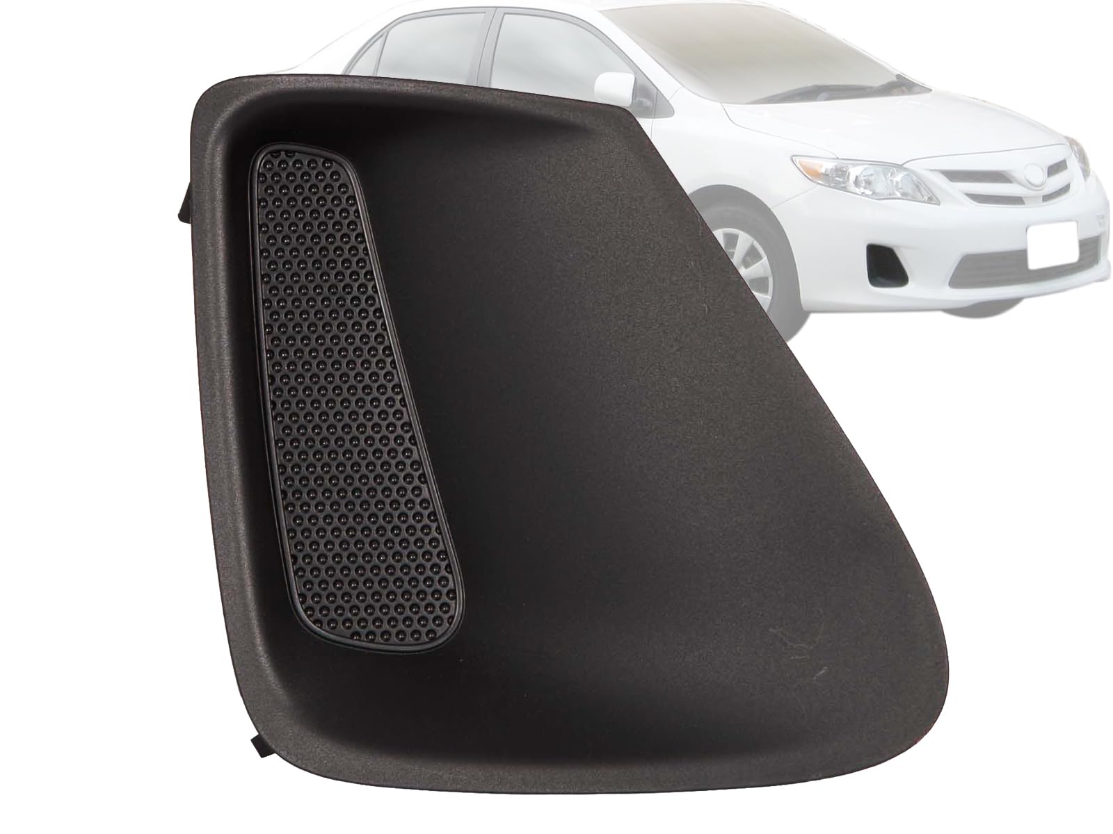 Auto Parts Avenue APA Replacement Front Fog Light Opening Cover for 2011 2012 2013 Corolla Passenger Right Side TO1039141 814810