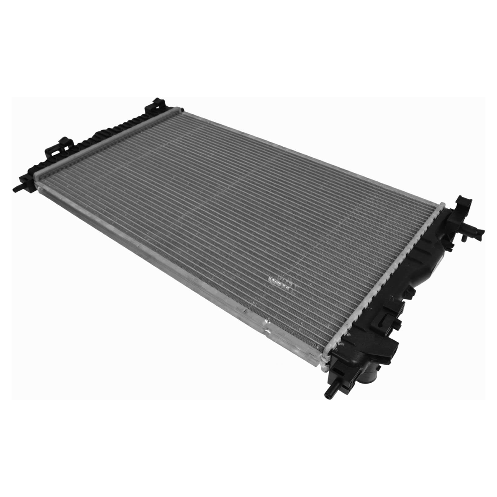 Trq Radiator Assembly Aluminum Core Compatible With 10-16 Buick Lacrosse 11-17 Regal 14-20 Chevrolet Impala 13-14 Malibu Cu13146