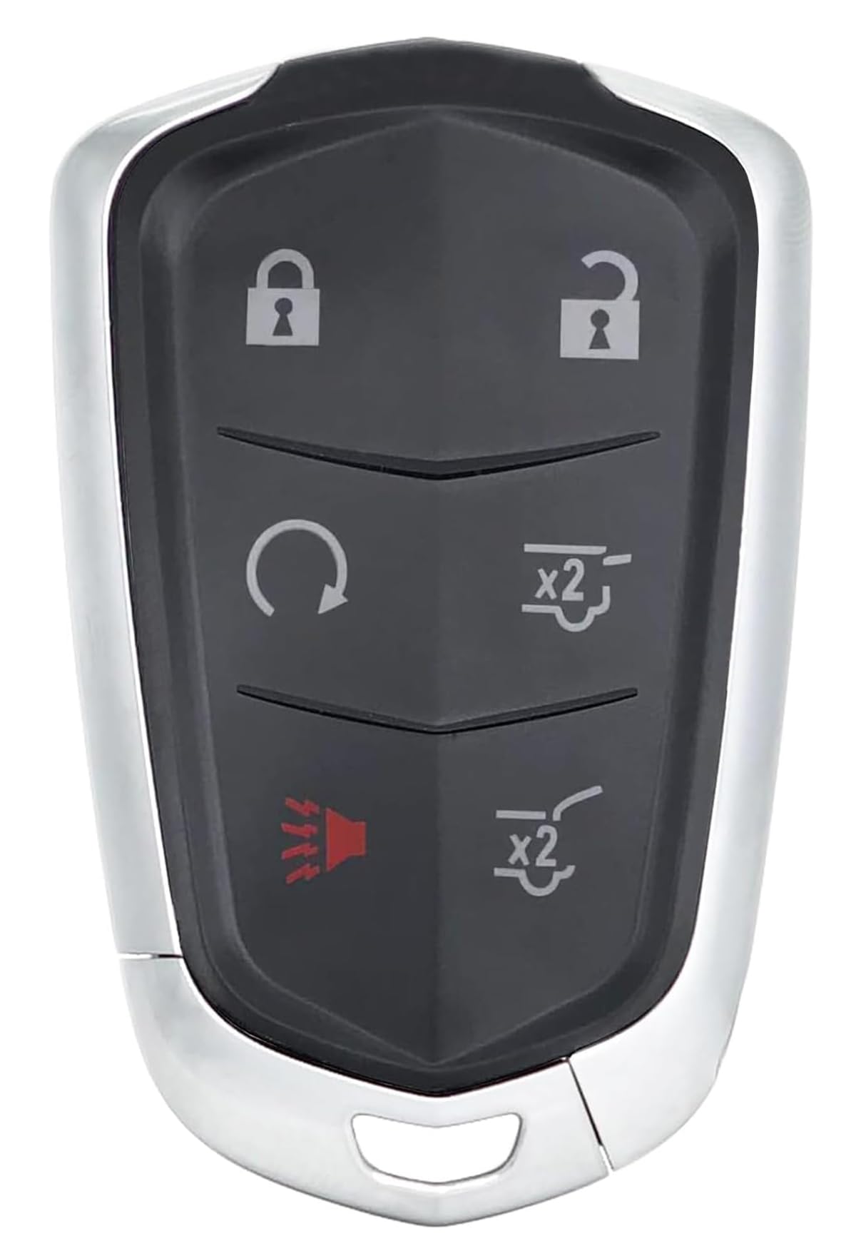 Horande Replacement Key Fob Cover fit for 2015 2016 2017 2018 2019 2020 Cadillac Escalade ESV CT6 Keyless Entry Key Fob Shell FC