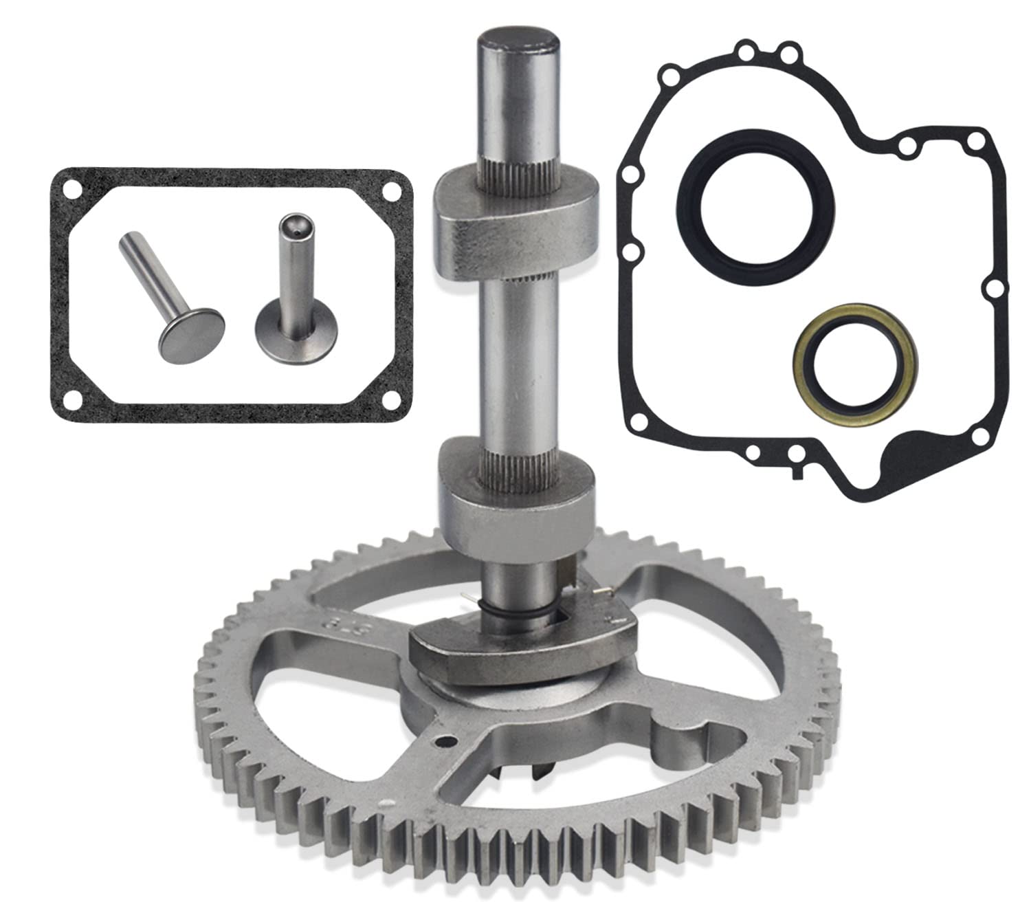 84005207 793880 Camshaft - for B&S 793880 793583 792681 791942 795102 Cam Replacement Kit with 795387 Oil Seal Ring and 697110 C