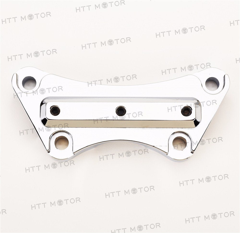 Httmt H2314-1- Anti-Slip Handlebar 1Pc 1 Inch 25Mm Top Clamp Compatible With 1997 & Up Harley Touring Chrome