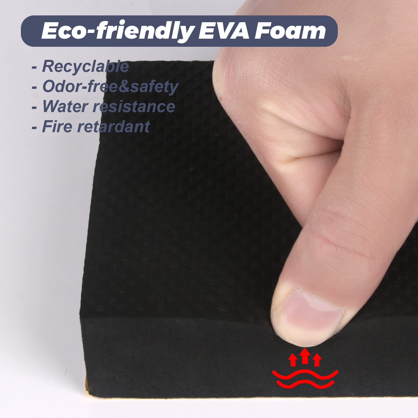 Garage Wall Protector Car Door Protectors Garage Guards Bumpers Eva Foam Thick Water Resistance Self Adhesive Garage Wall Pad Fo
