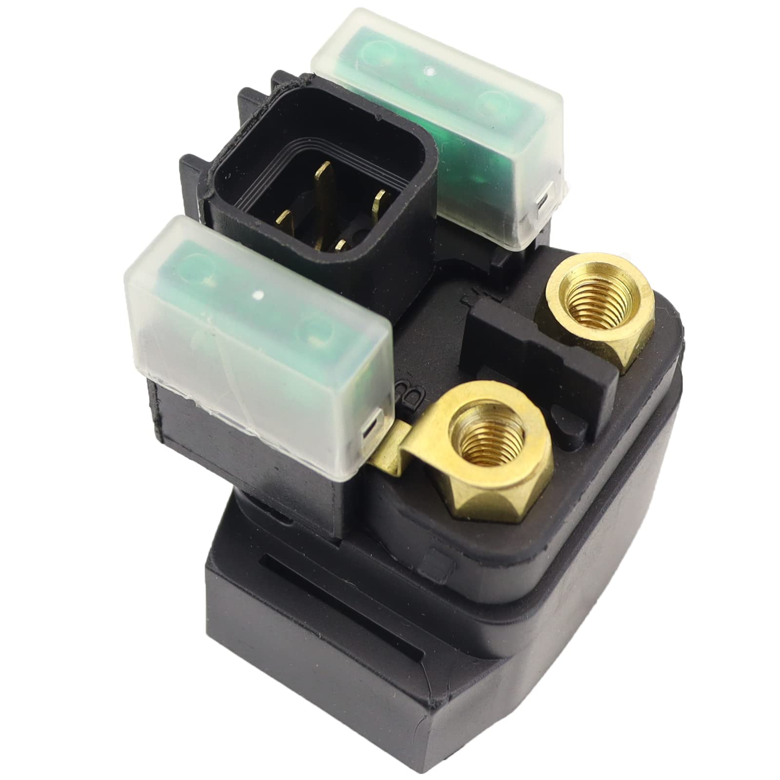 STABSOLI Starter Motor & Solenoid Relay & Ignition Switch for Suzuki Ozark 250 LT-F250 2002-2014 Quadsport 250 LT-Z250 2004-2009