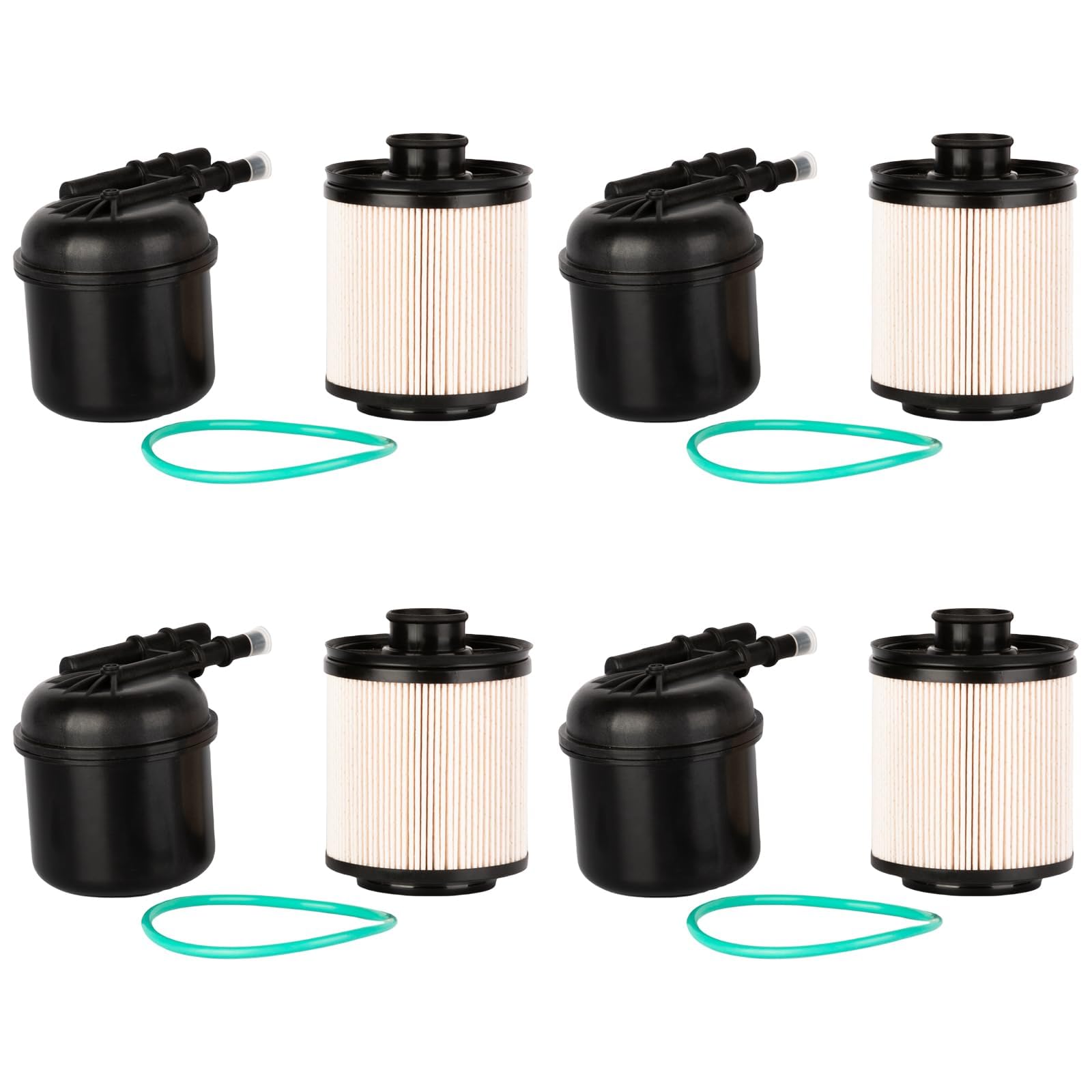 GETOPAUTO FD-4615 6.7 Powerstroke Fuel Filter Compatible with 2011-2016 Ford F250 F350 F450 F550 Super Duty Truck 6.7L V8 Diesel