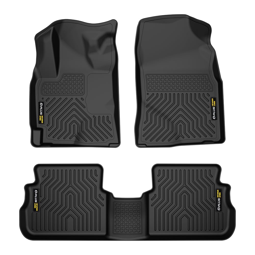 G-PLUS TPE Floor Mats Cargo Liners,Compatible with Toyota Corolla/Matrix 2009-2013 / Pontiac Vibe 2009-2010 Transmission Automat