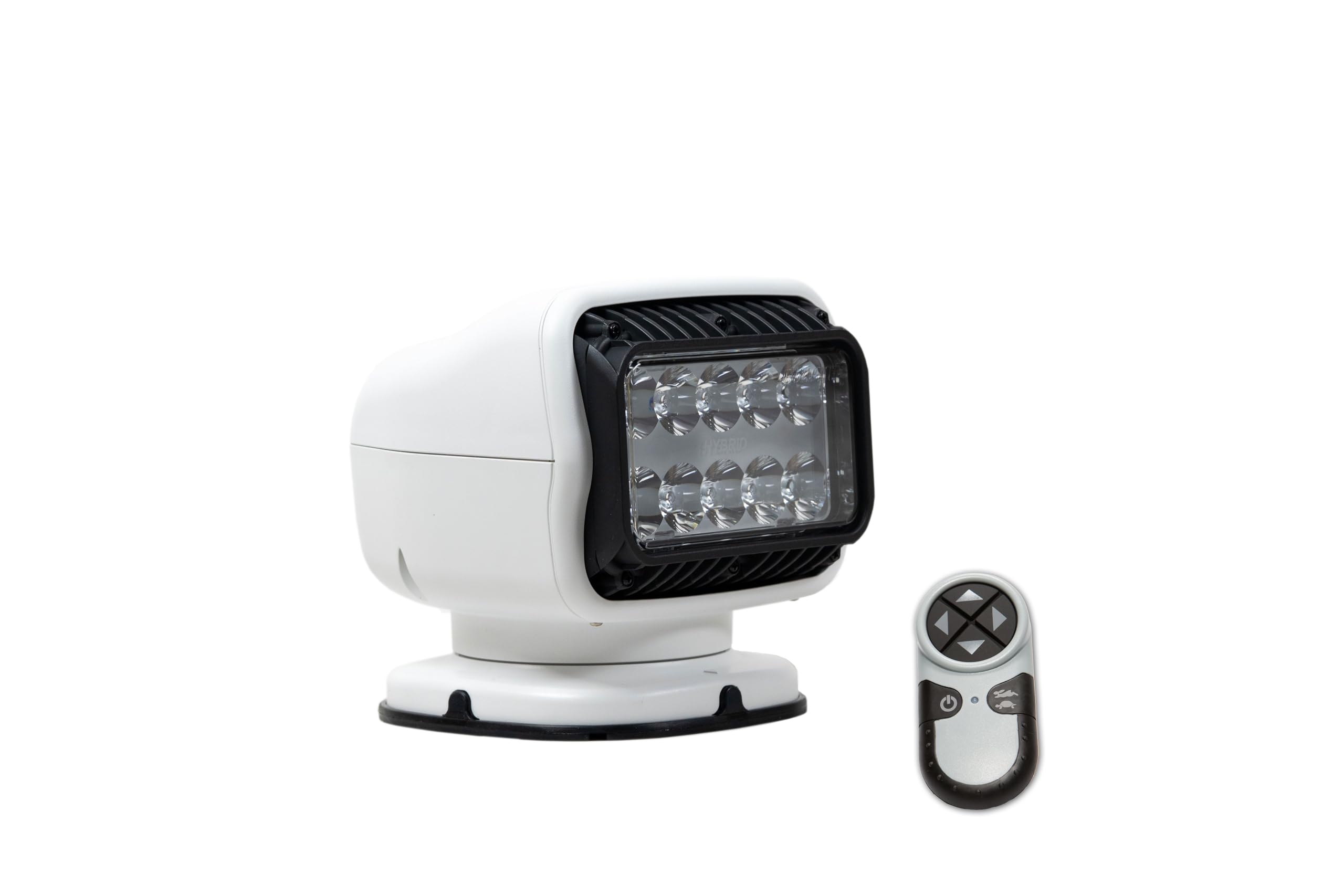 Golight GT Series | 20008GT LED Hybrid, Permanent Mount, Wireless Handheld Remote, White