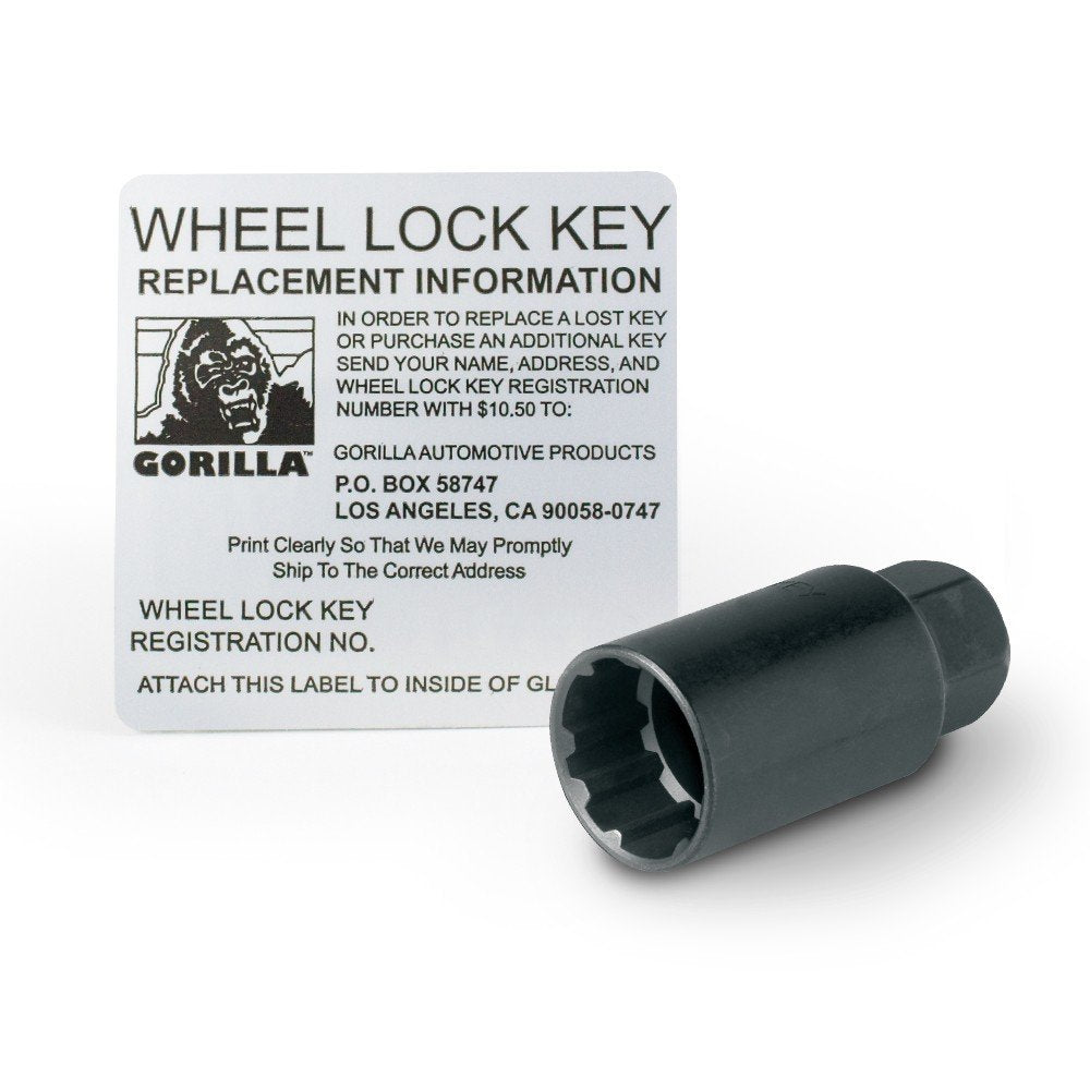 Gorilla Automotive 78601N Acorn Open End Wheel Locks (14Mm X 2.00 Thread Size)