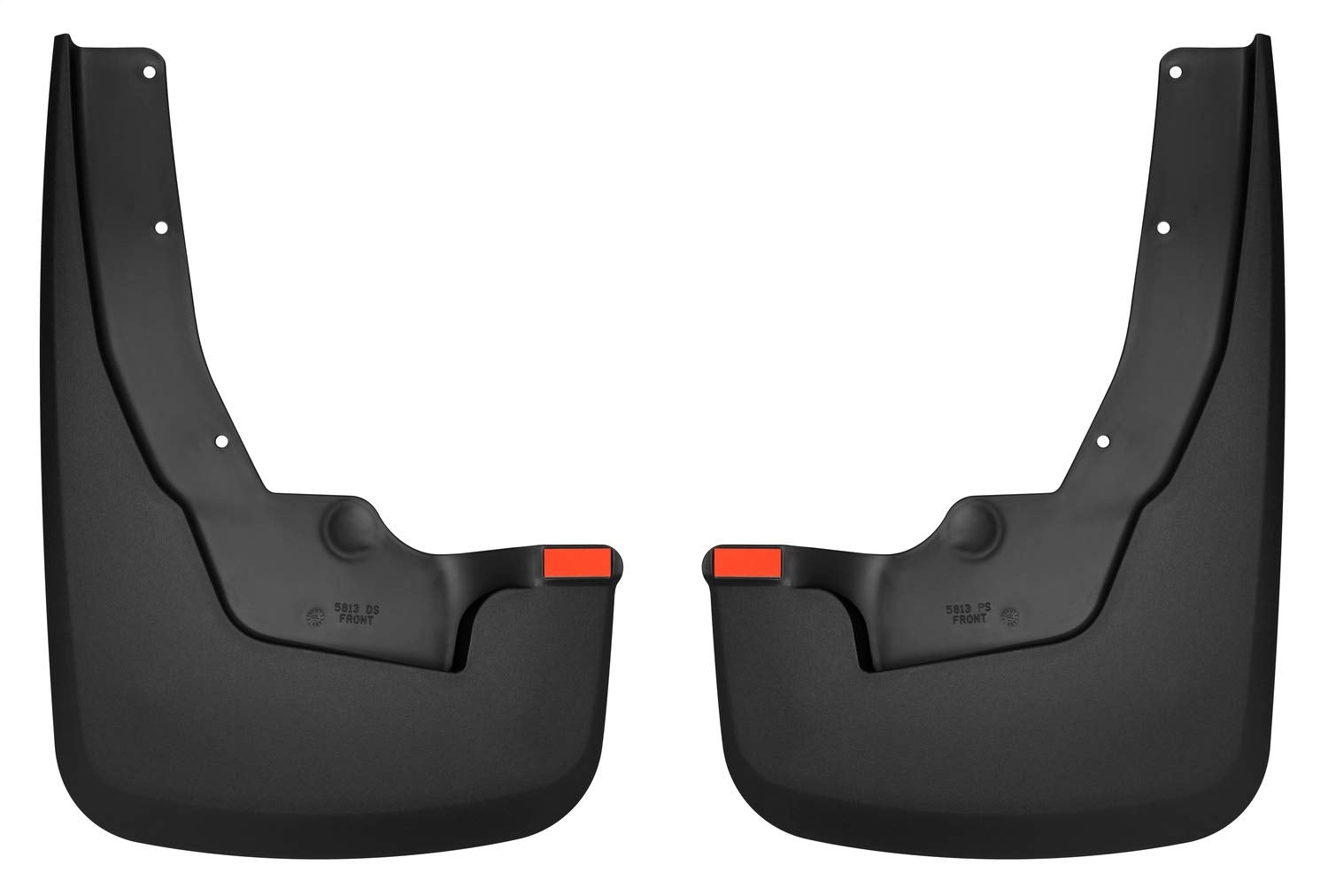 Husky Liners - Front Mud Guards | 2019 - 2022 Ram 1500 W/Oem Fender Flares, Front Set - Black, 2 Pc | 58131