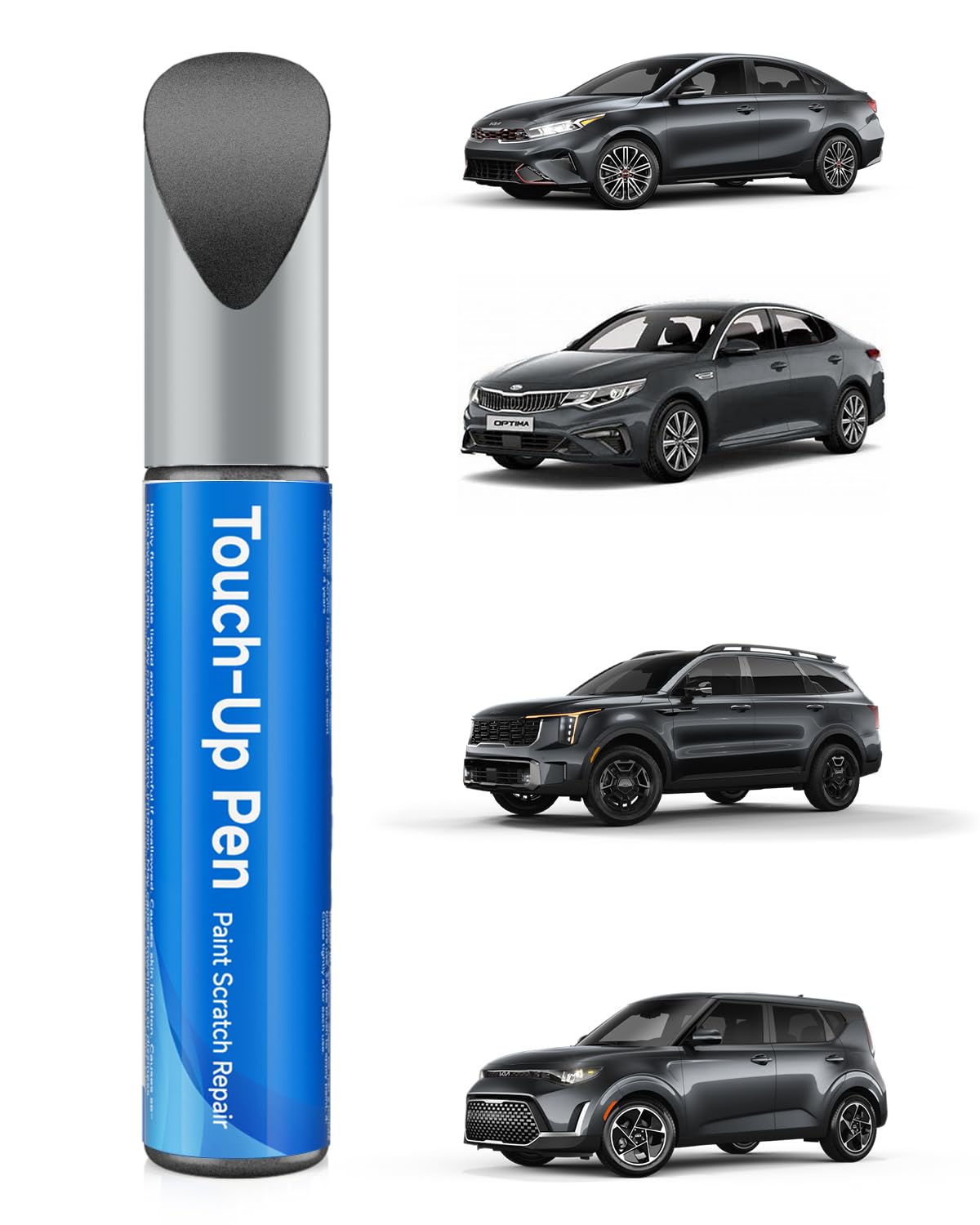 RSACET KDG/KDT Gravity Gray Touch Up Paint Compatible with Kia Exact Match Touch Up Paint Car Scratch Repair