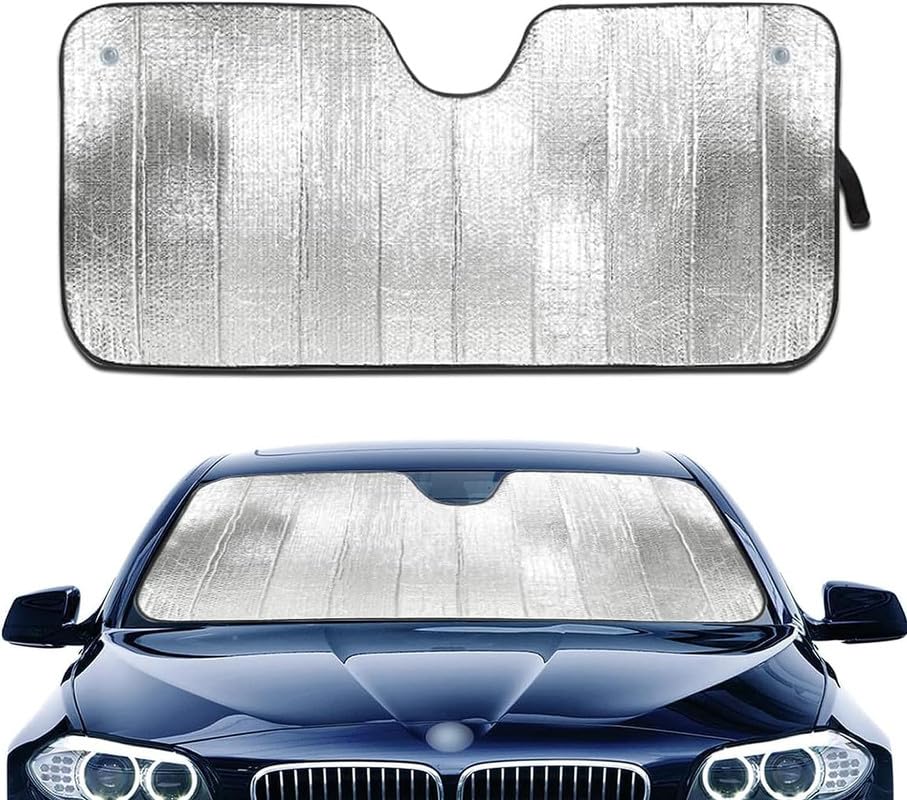 Auto Oprema (Award Winner at INDIAS Rising Star 2024) Front Foldable Metal/Foil Car Sunshade (Silver) 1 Pieces for Honda CRV