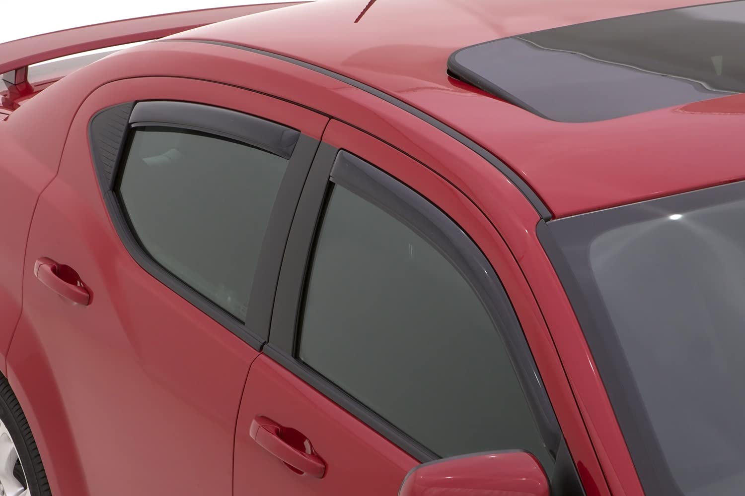 Auto Ventshade [Avs] In-Channel Rain Guards For 2016 - 2024 Chevrolet Malibu (Excludes 2016 Limited Model), 4 Pcs. | Window Vent