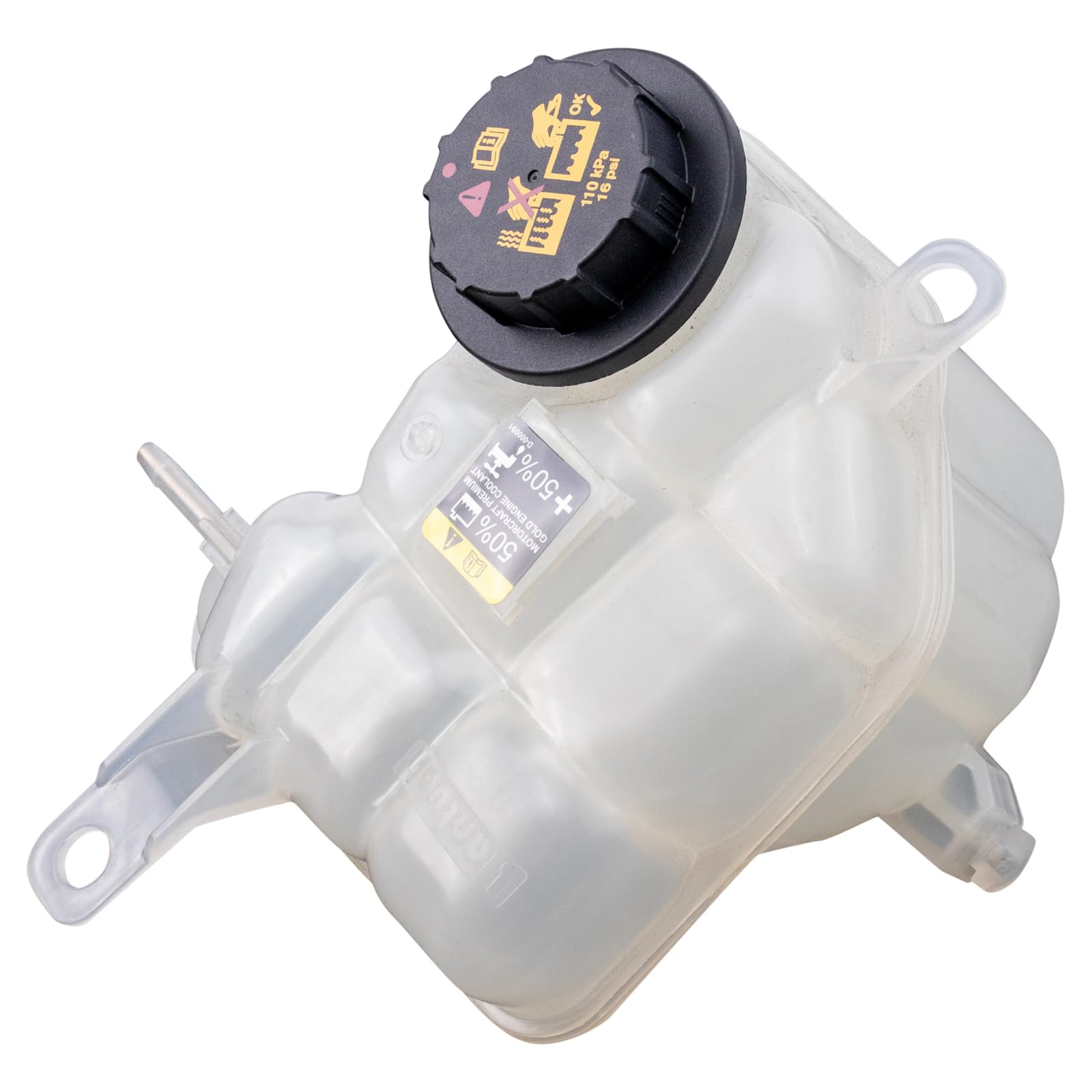 Trq Radiator Coolant Reservoir Expansion Tank Overflow Bottle Compatible With 2010-2011 Ford Fusion 2011 Lincoln Mkz Mercury Mil