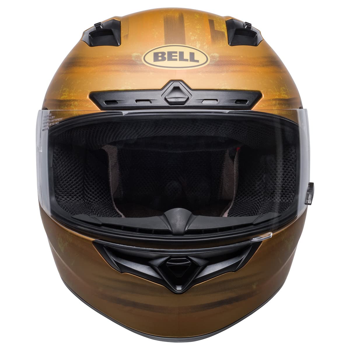 Bell Qualifier Dlx Mips Street Helmet (Hart Luck Live Matte Gold - Large)