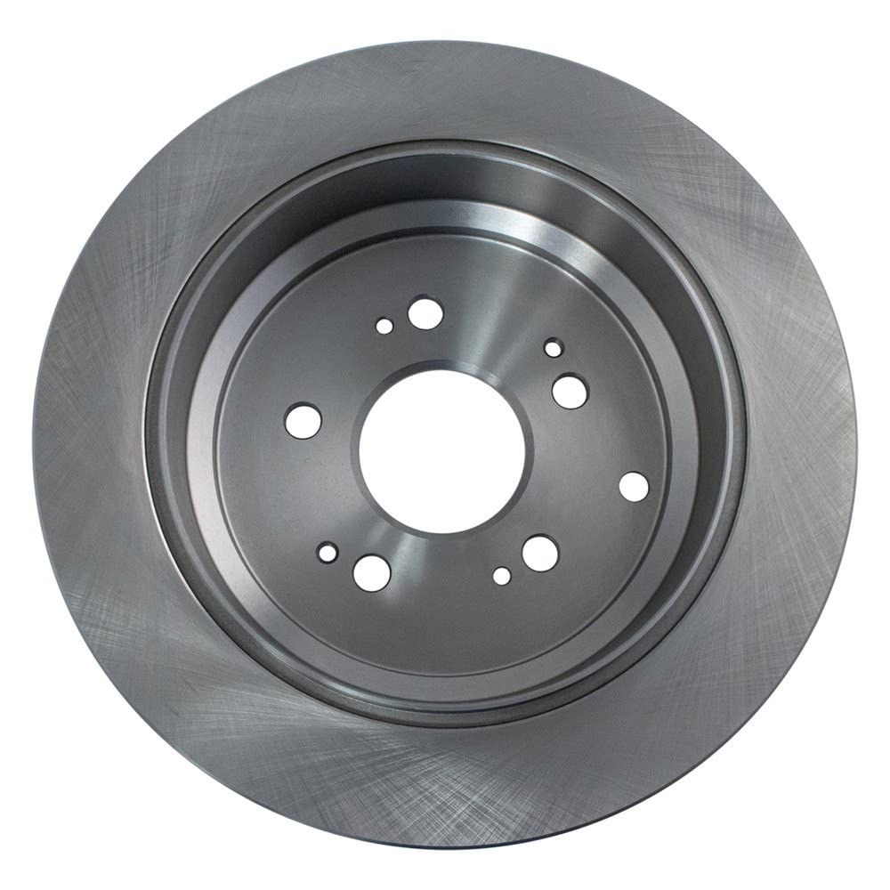 Trq Rear Brake Rotors Set Solid Compatible With 2005-2010 Honda Odyssey