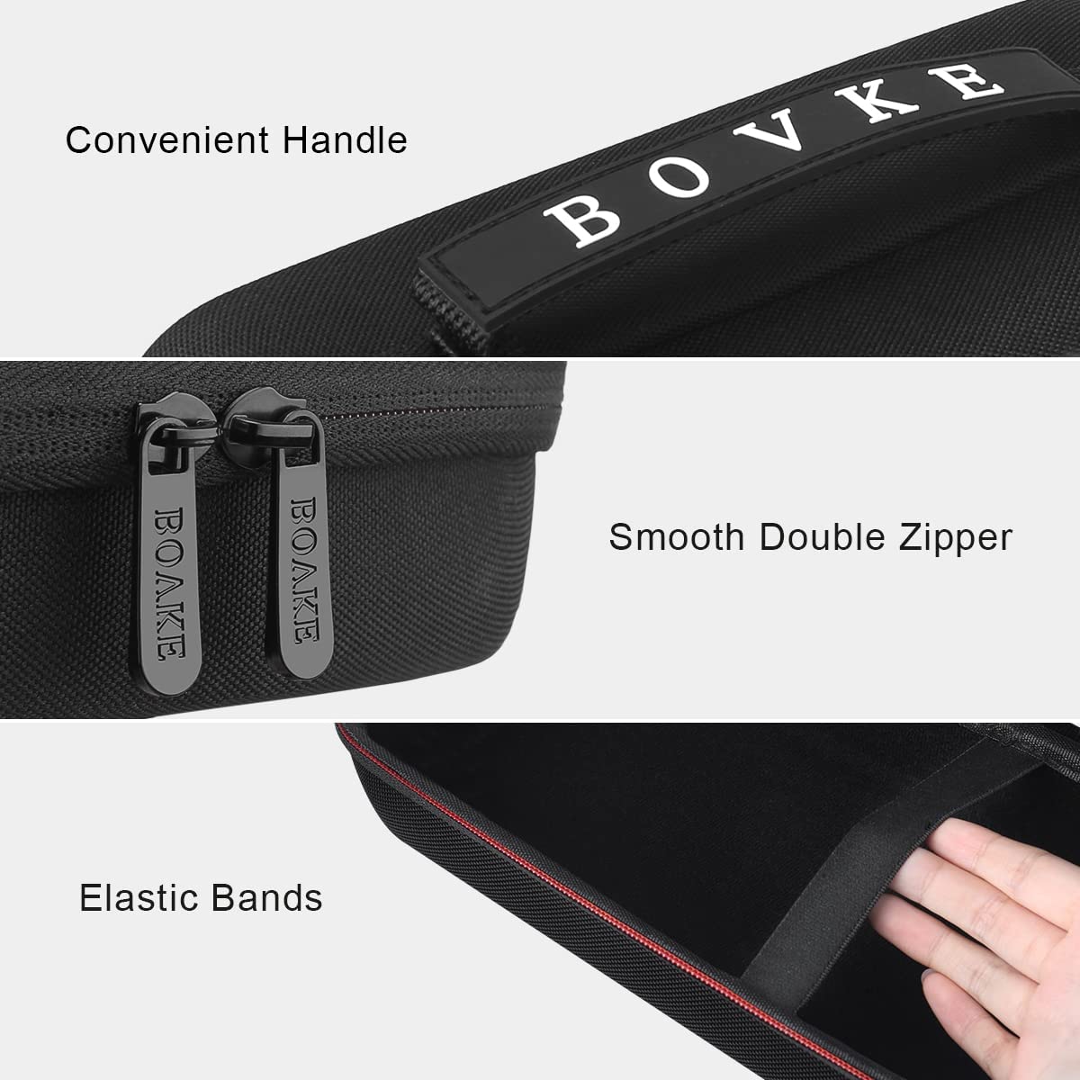 Bovke Travel Case For Halo Bolt Air 58830Mwh/Air+ 55500 Mwh Portable Emergency Power Kit Car Jump Starter With Tire Pump, Car Ch