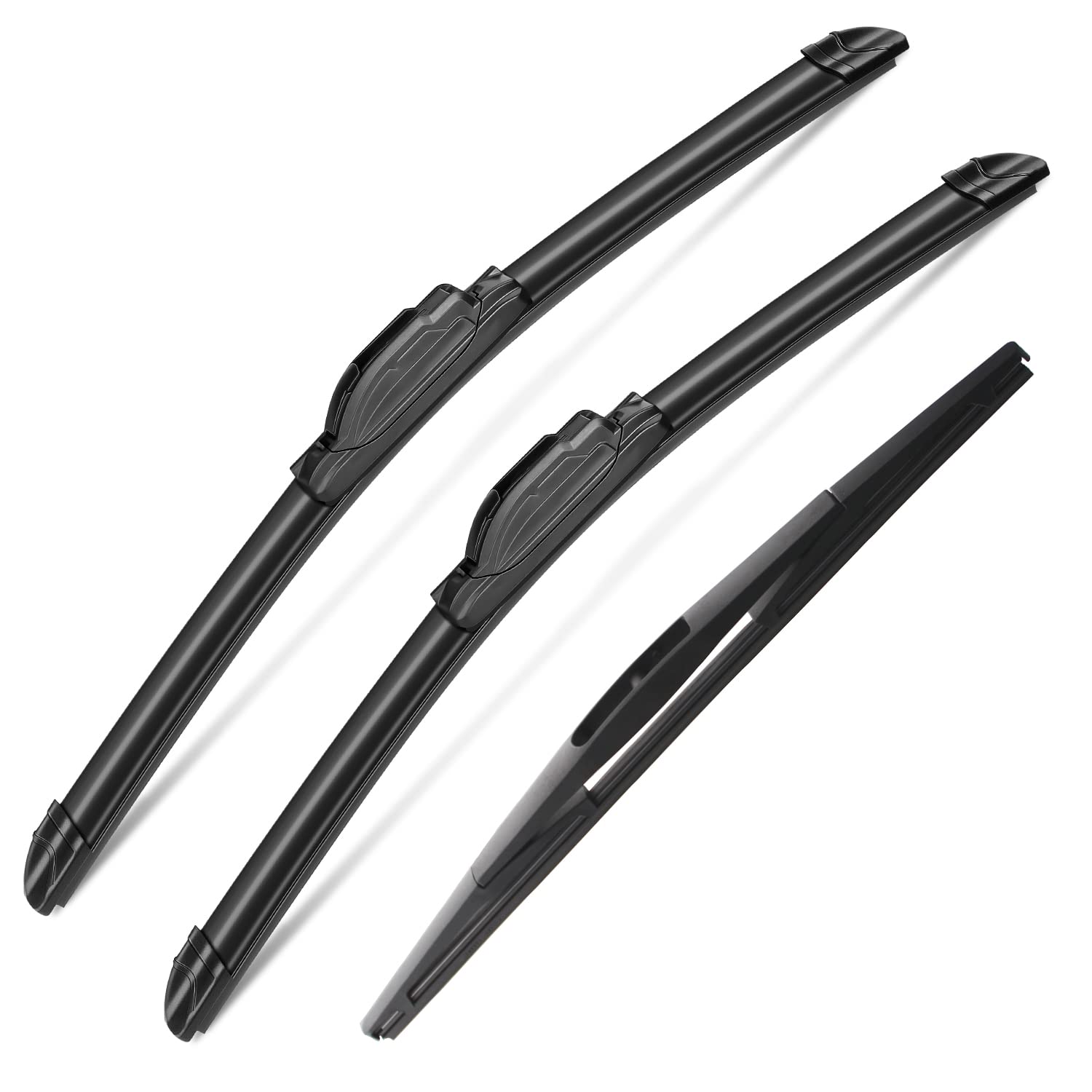 3Pcs Honda Fit Windshield Wipers For 2009-2020 Honda Fit, Original Equipment Automotive Replacement Windshield Wiper Blades For 