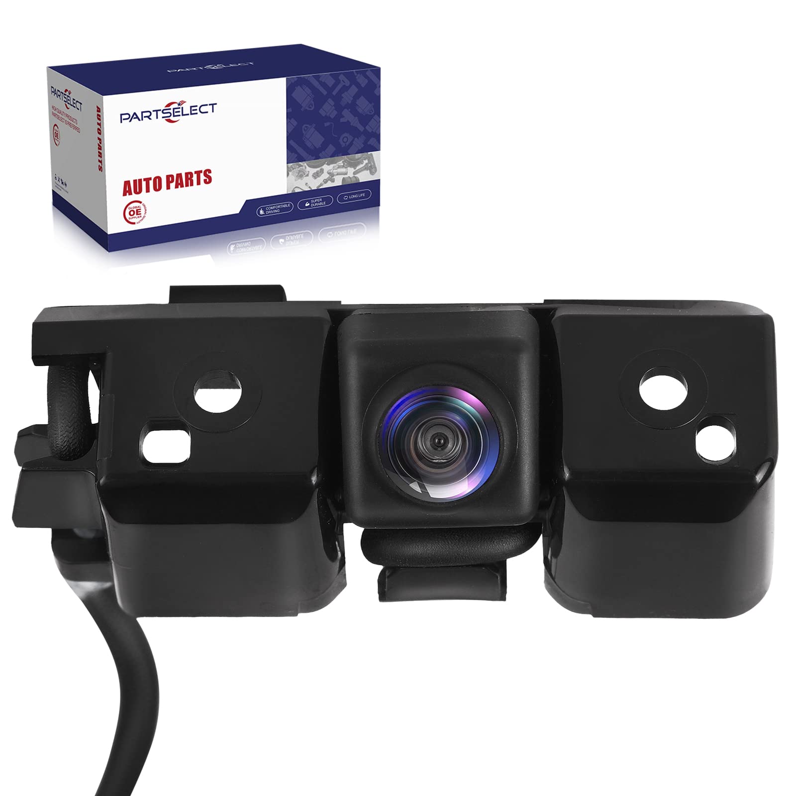 Partselect Backup Camera 22803702 23306741 Rear View Back Up Camera Compatible With 2014 2015 Chevy Silverado Cheyenne Gmc Sierr