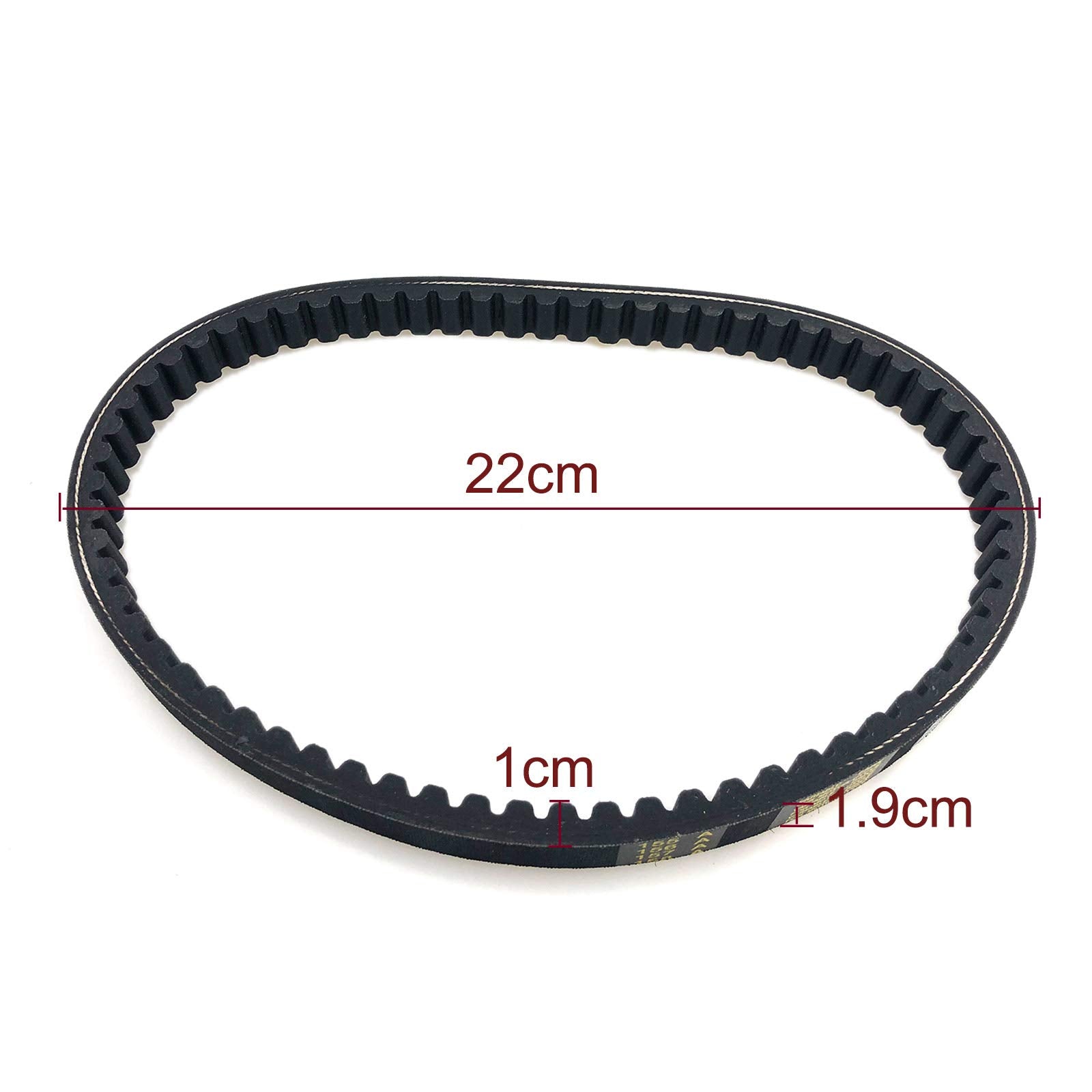 3 Pcs Go Kart Drive Belt 725 for 30 Series Torque Converter Belts